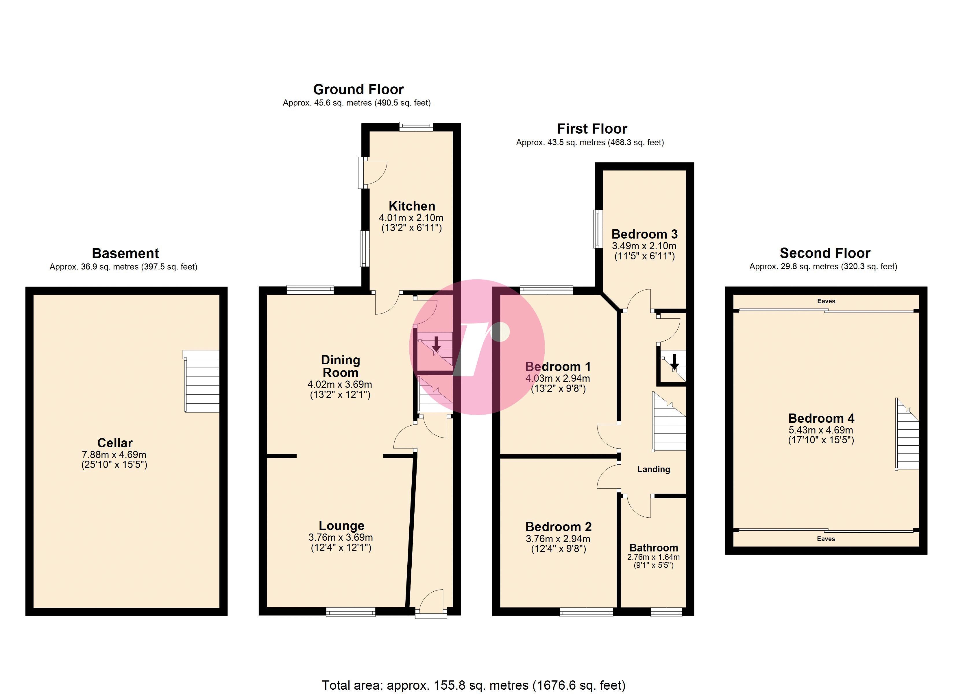 20, Edenfield Road, Rochdale floorplan