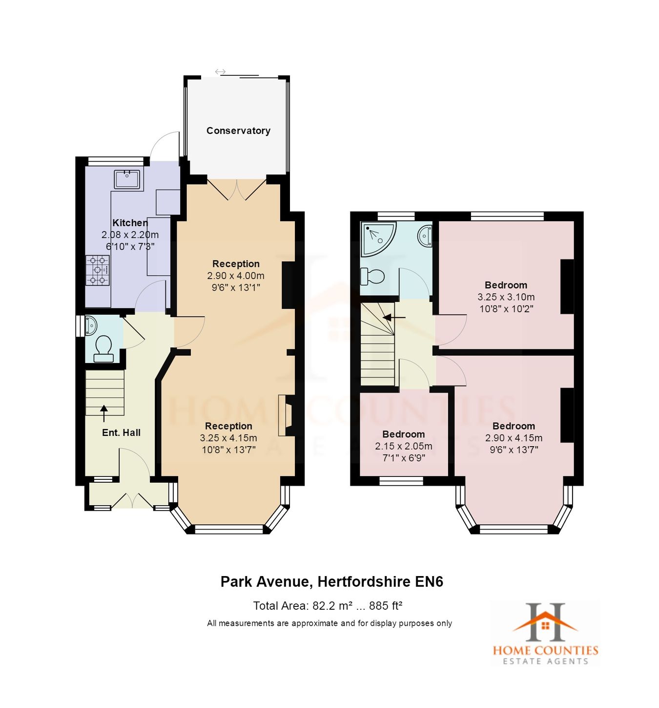 64, Park Avenue, Potters Bar floorplan