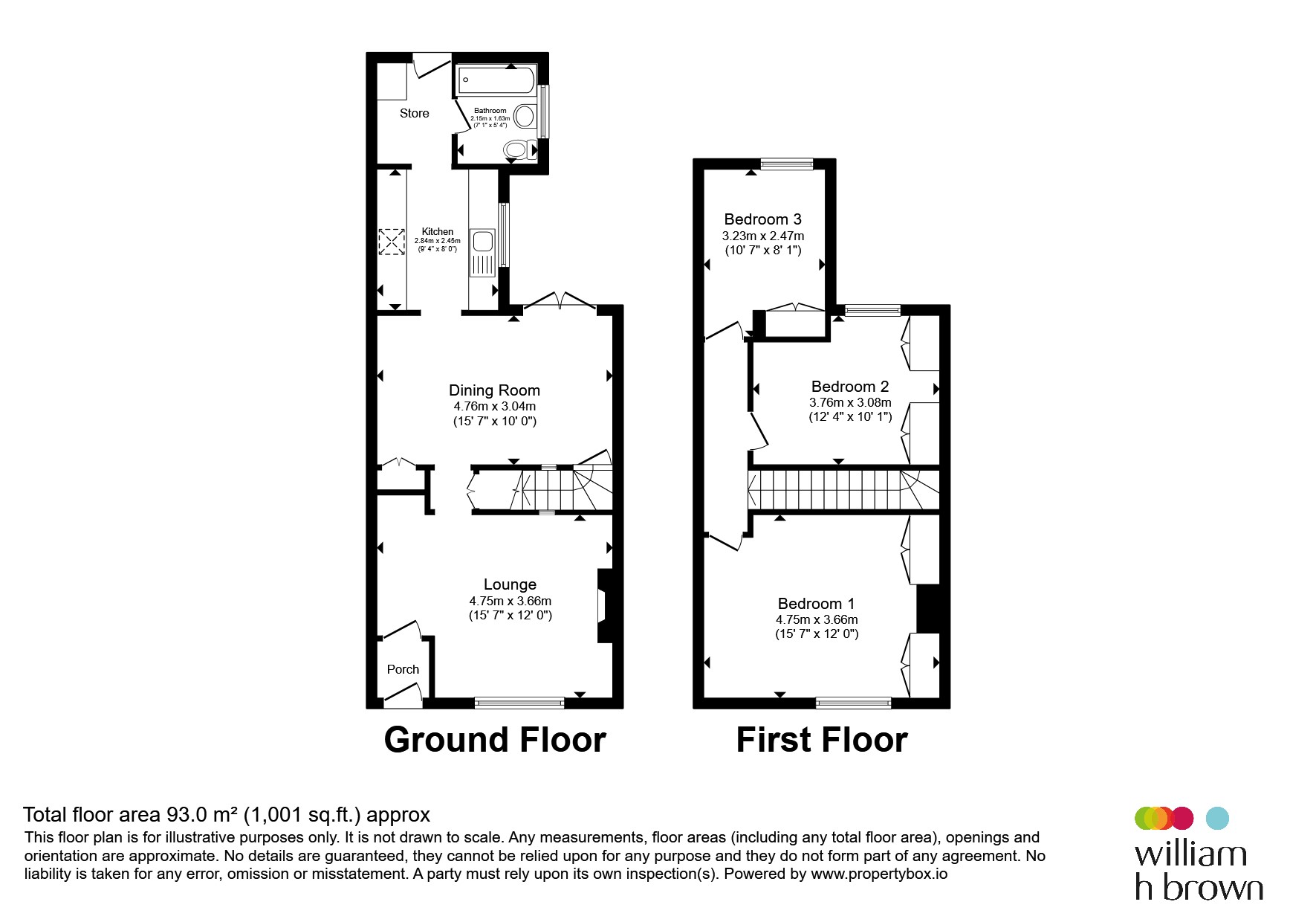 3, Lichfield Street, Fakenham floorplan