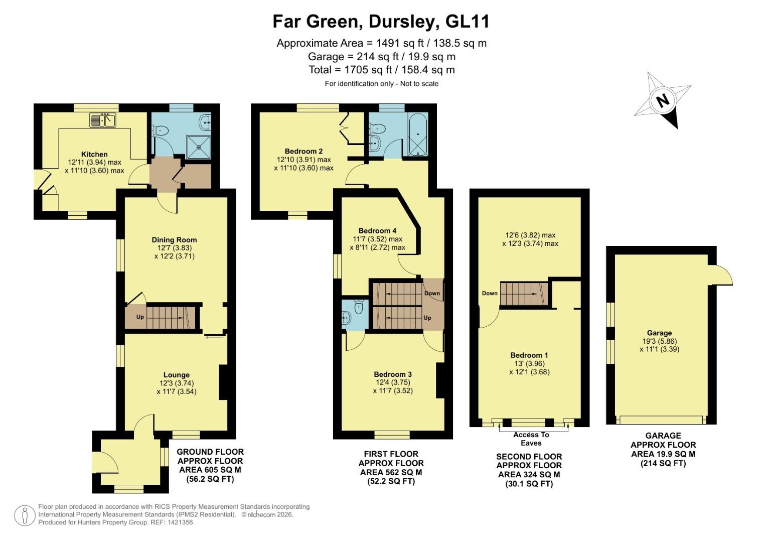 Lynbrey, Far Green, Dursley floorplan