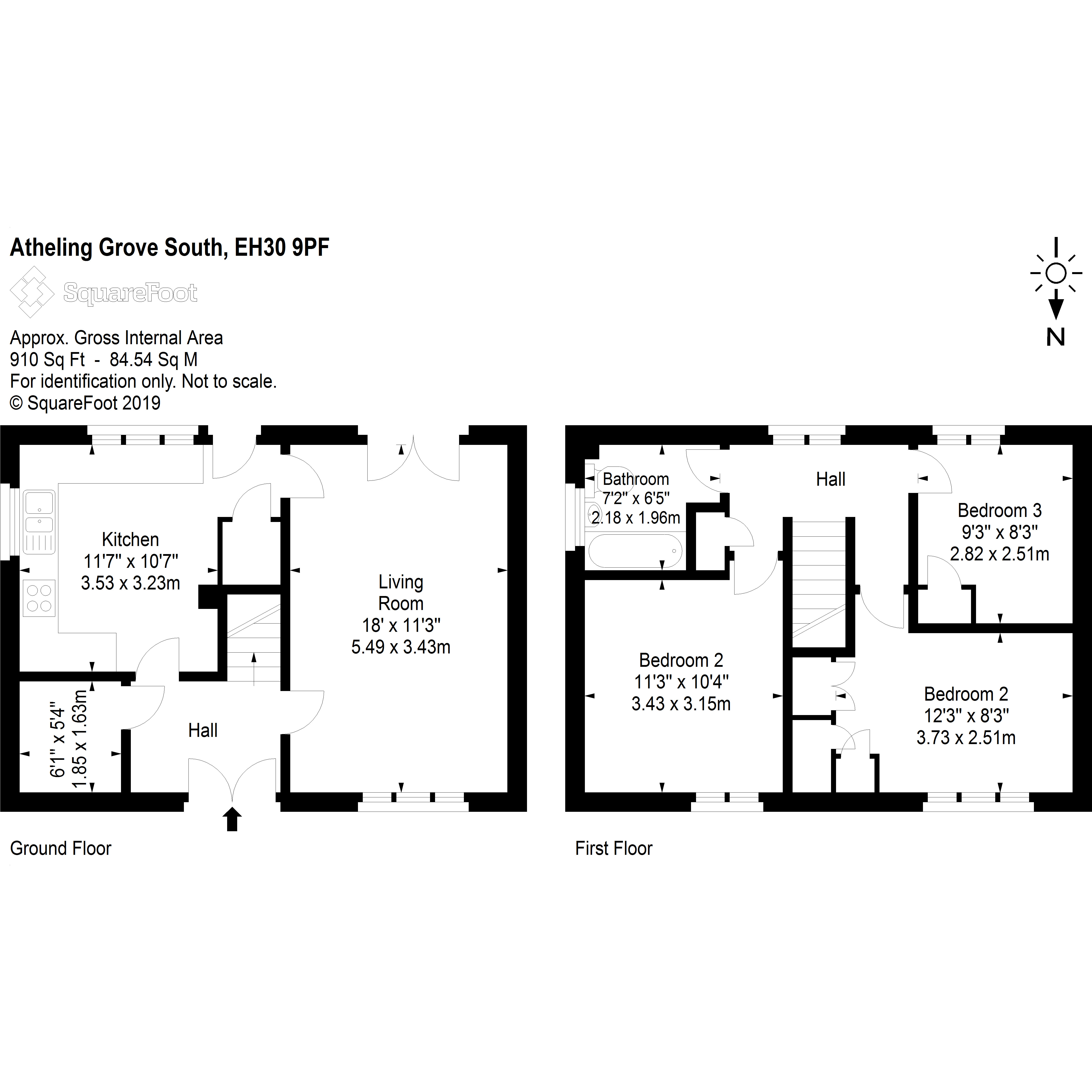 3 Bedrooms  for sale in Atheling Grove, South Queensferry, Midlothian EH30