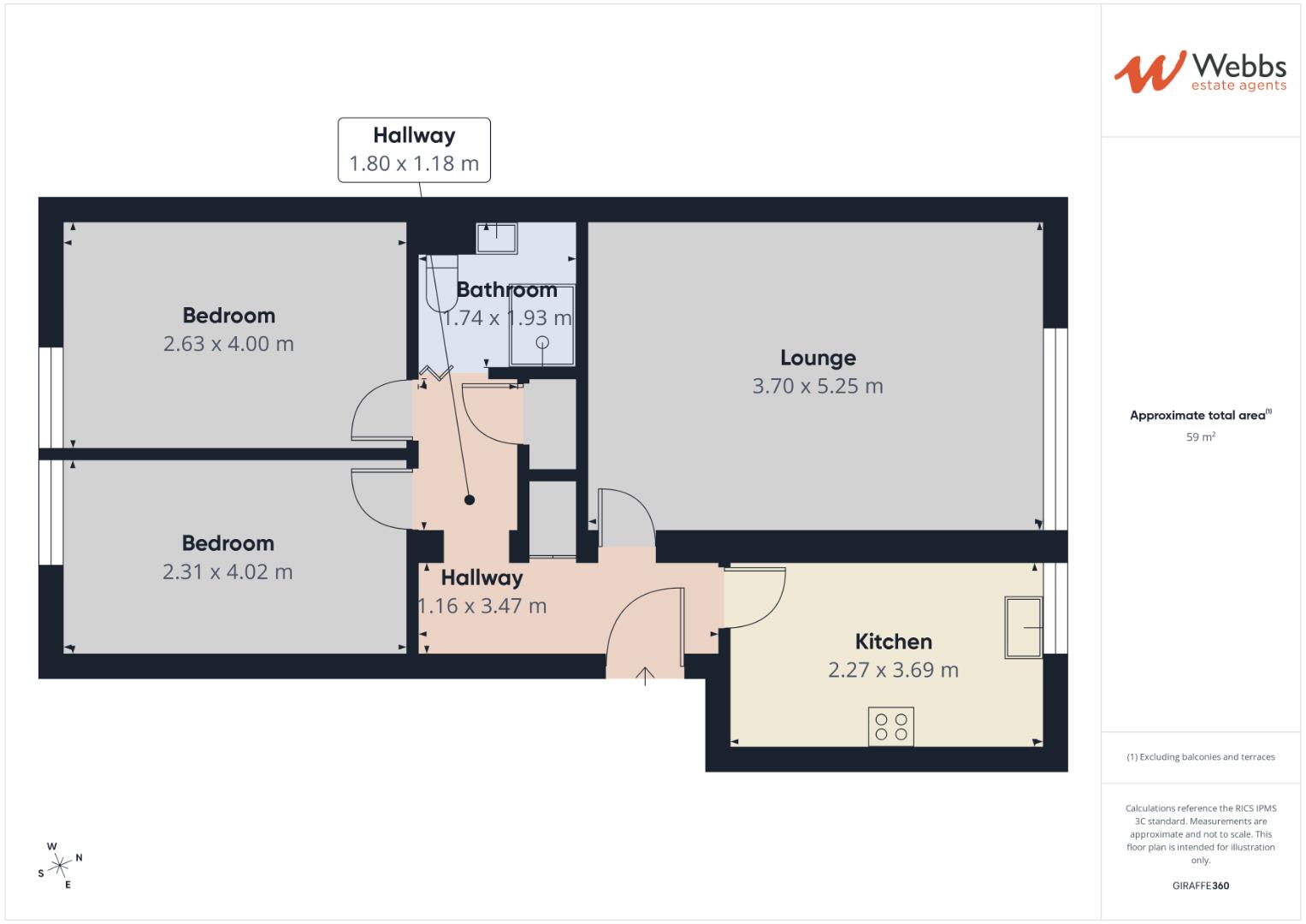 8, Penny Court, Walsall floorplan