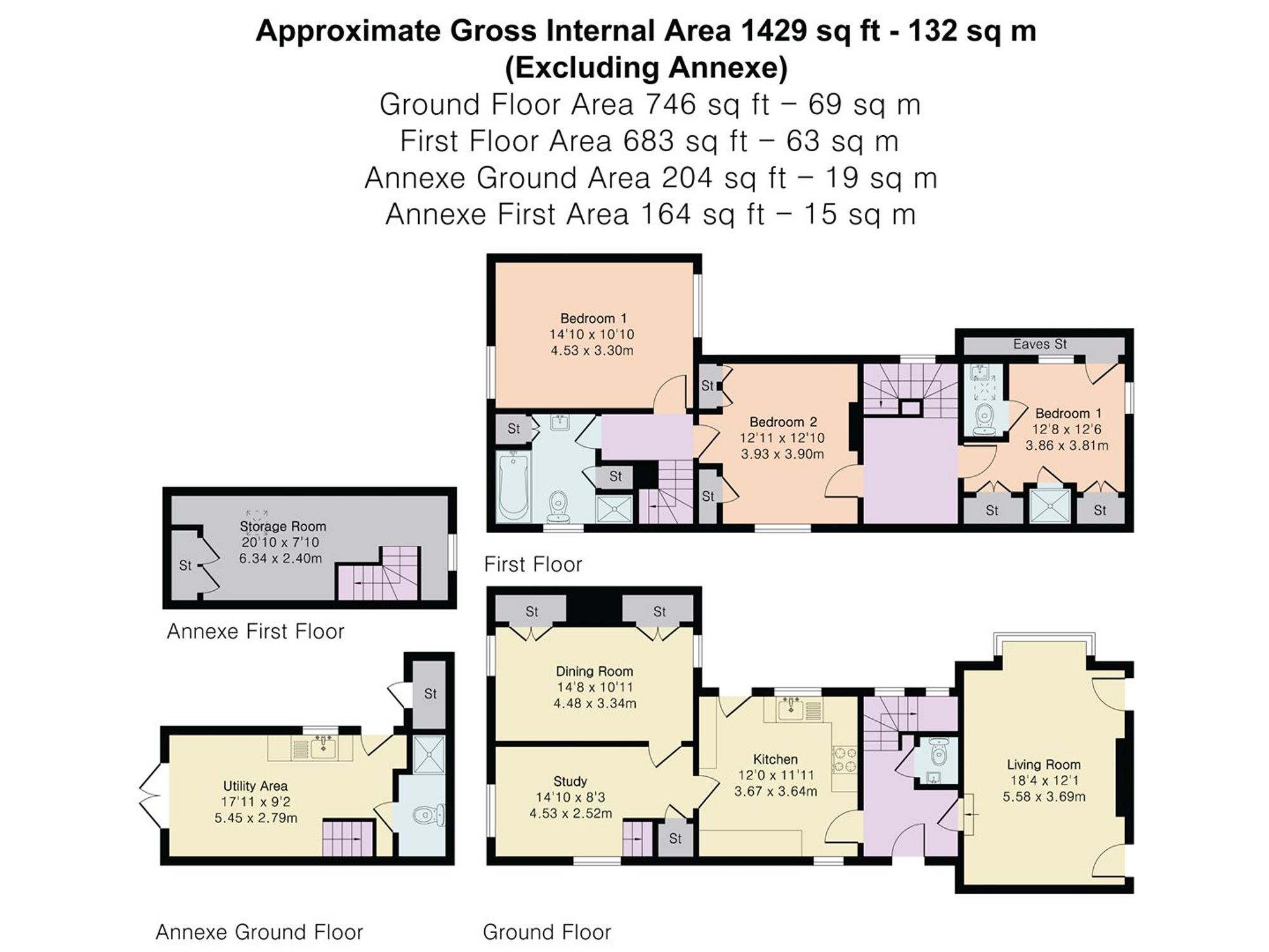2 Poplars Green, Hertford floorplan