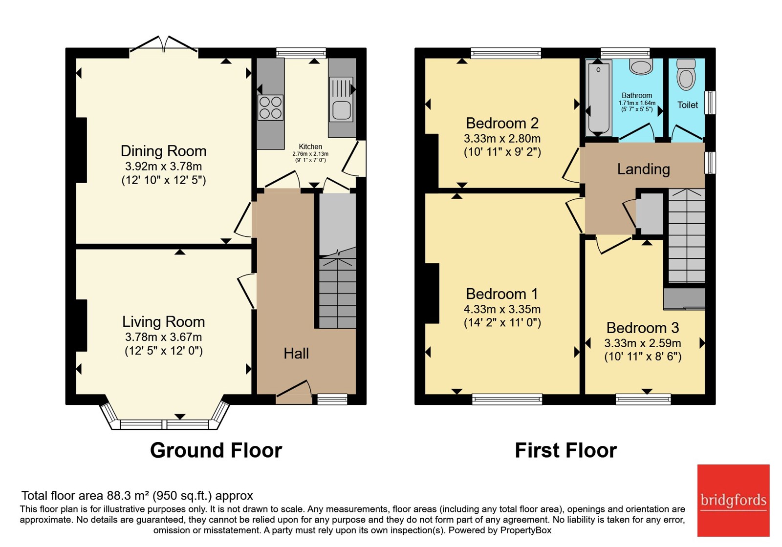 Austin Drive, Manchester floorplan