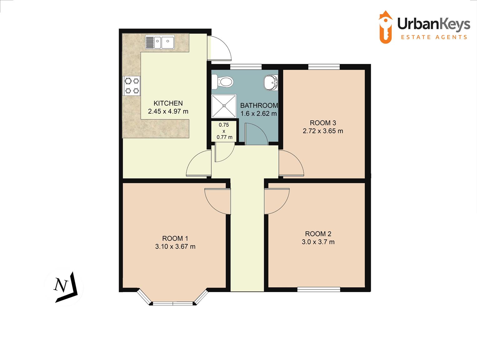 90, Harrow Way, Watford floorplan