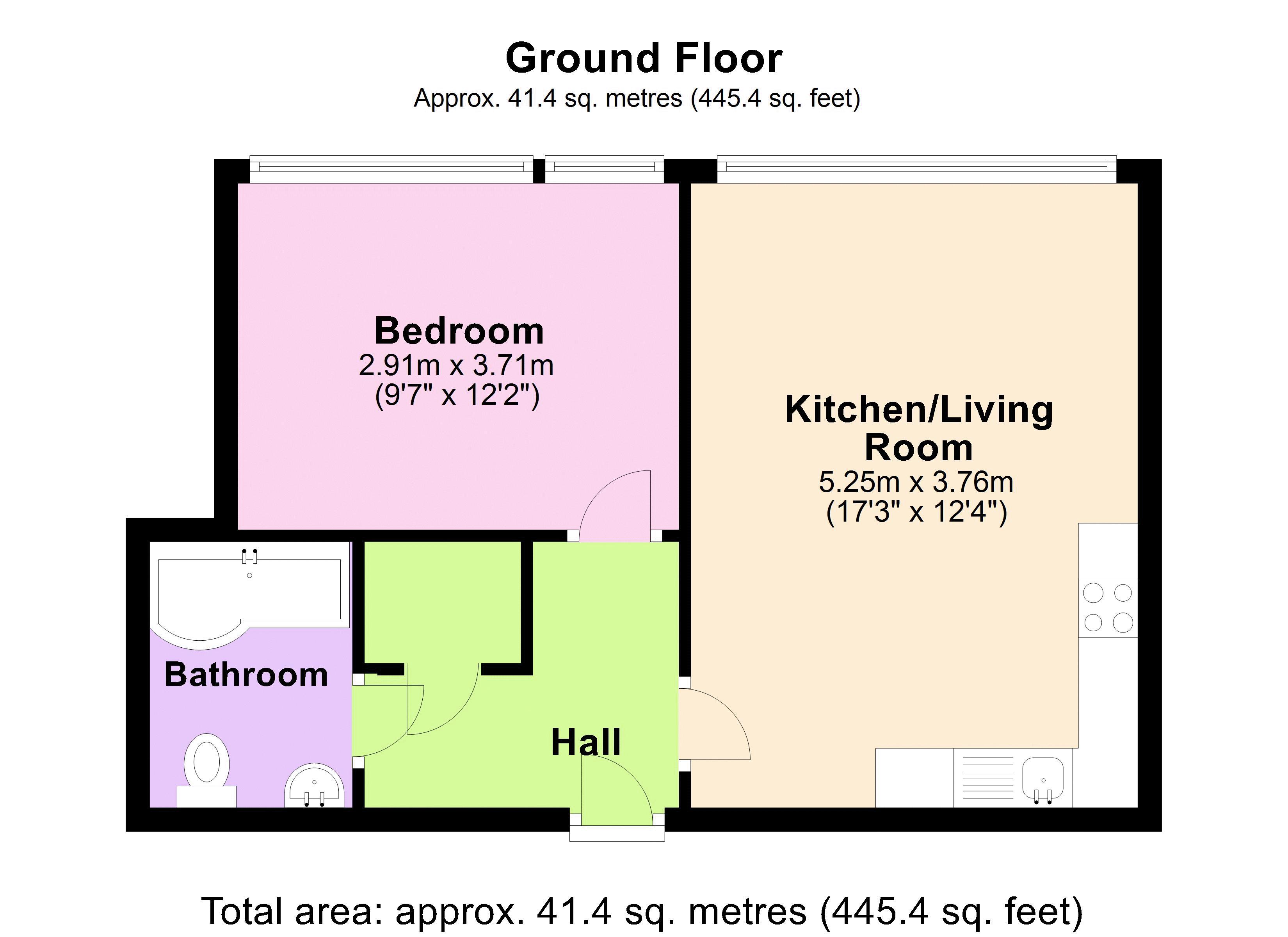 79 Pavilions Court, Windsor Road, Trowbridge floorplan