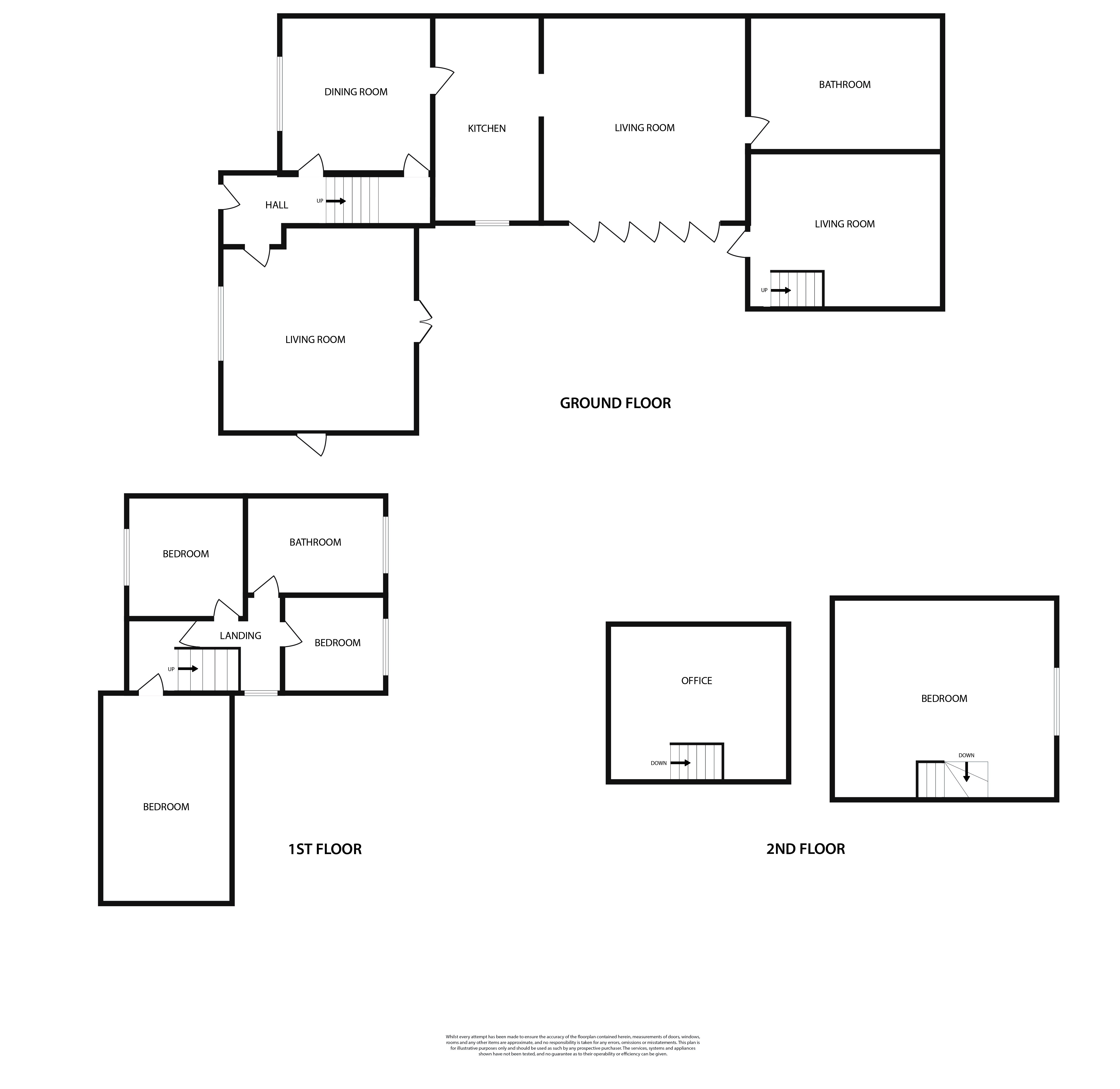 Stratton Park Cottage, Biggleswade floorplan