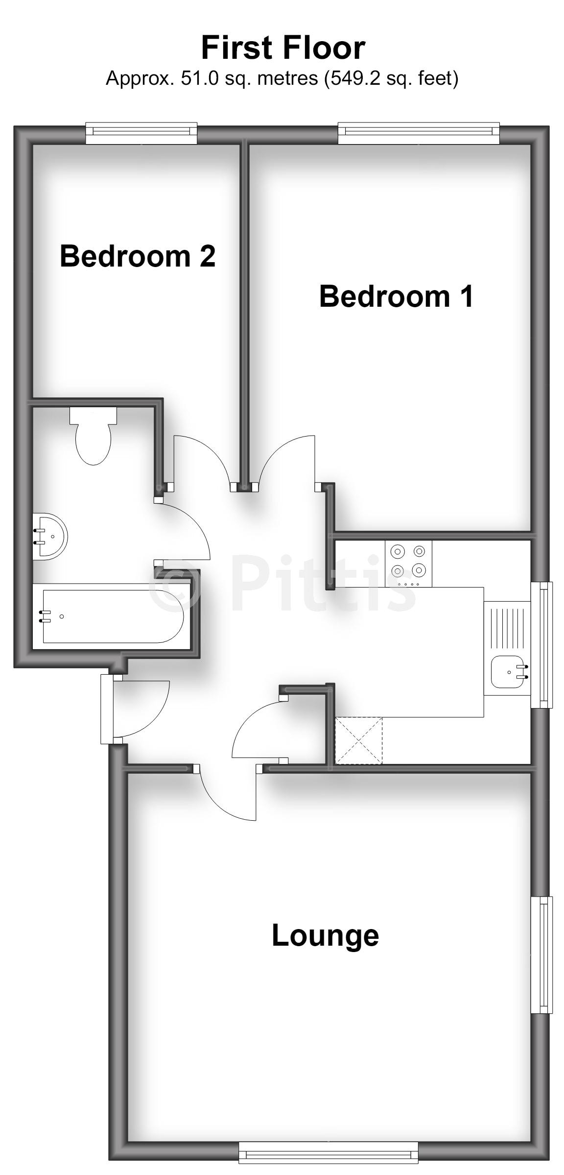 18, Cornwall Road, Ventnor floorplan
