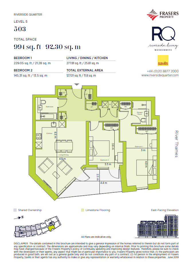 Eastfields Avenue, London floorplan
