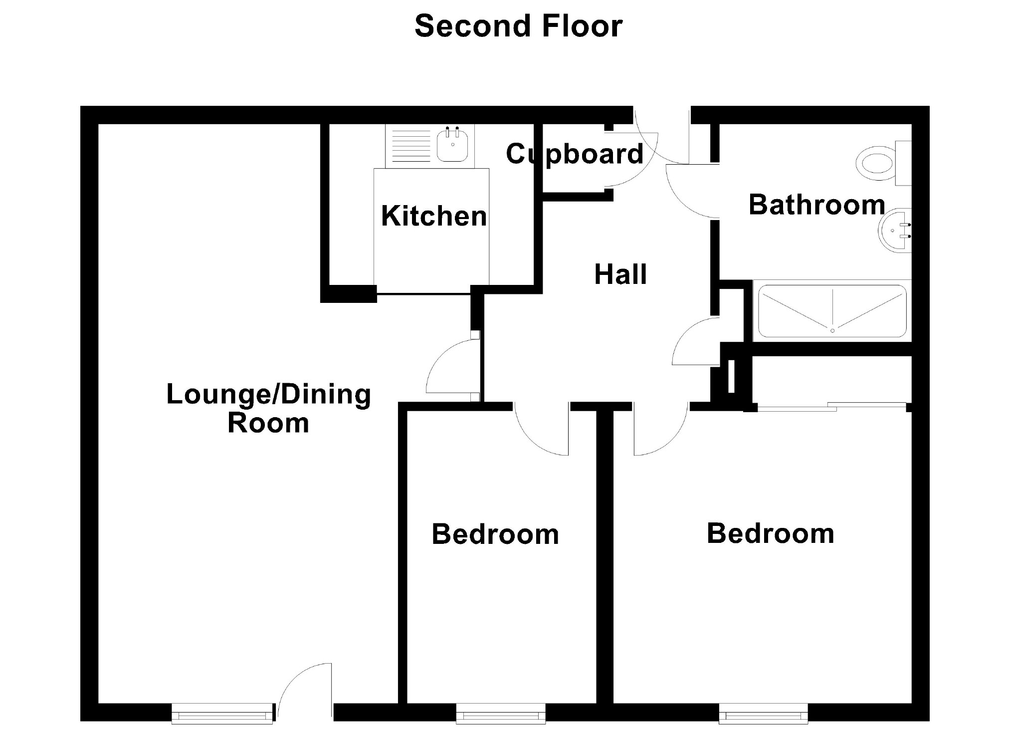 2 Bedrooms Flat for sale in Willow Court, Clyne Common, Bishopston SA3