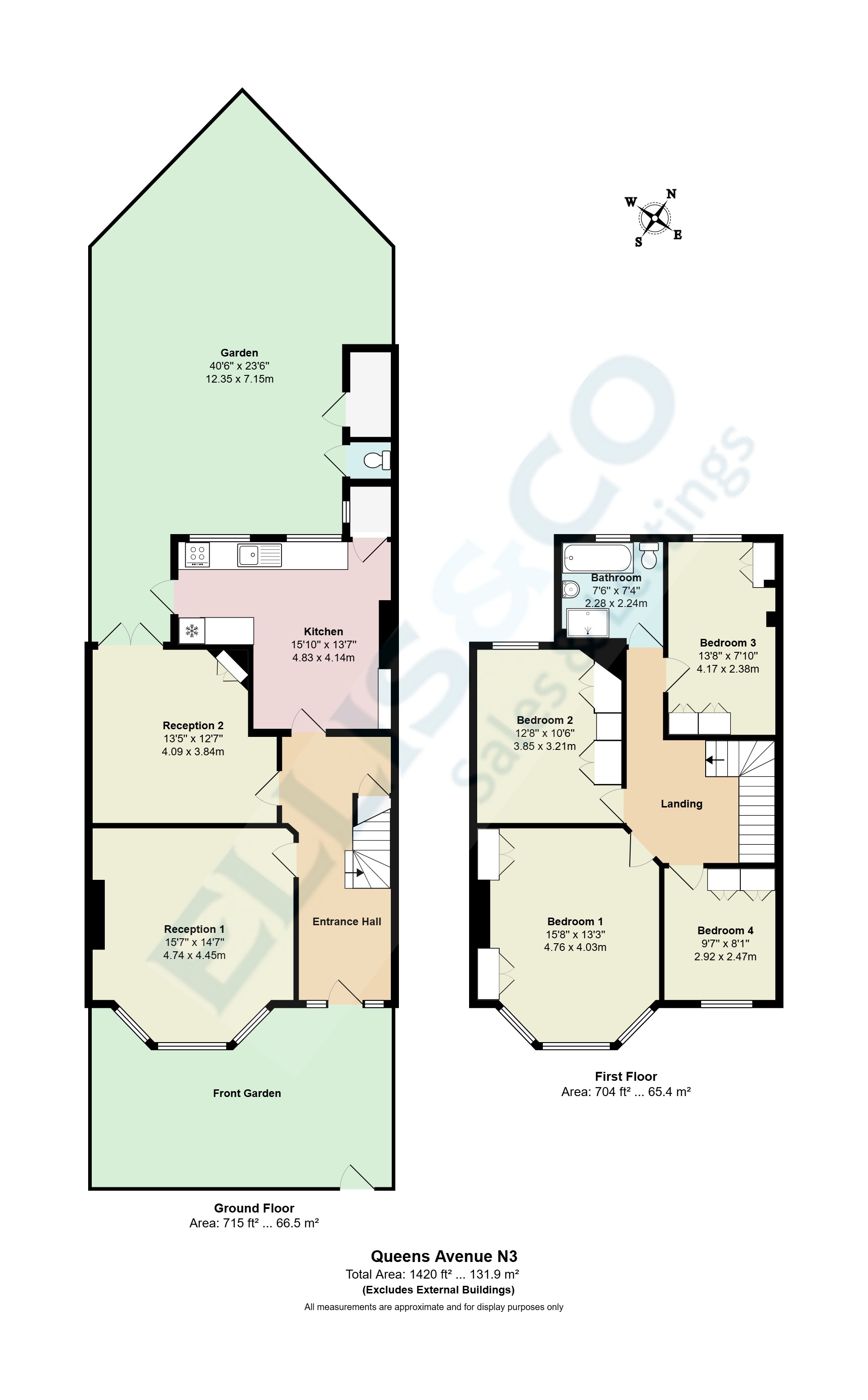 85, Queens Avenue, Finchley floorplan