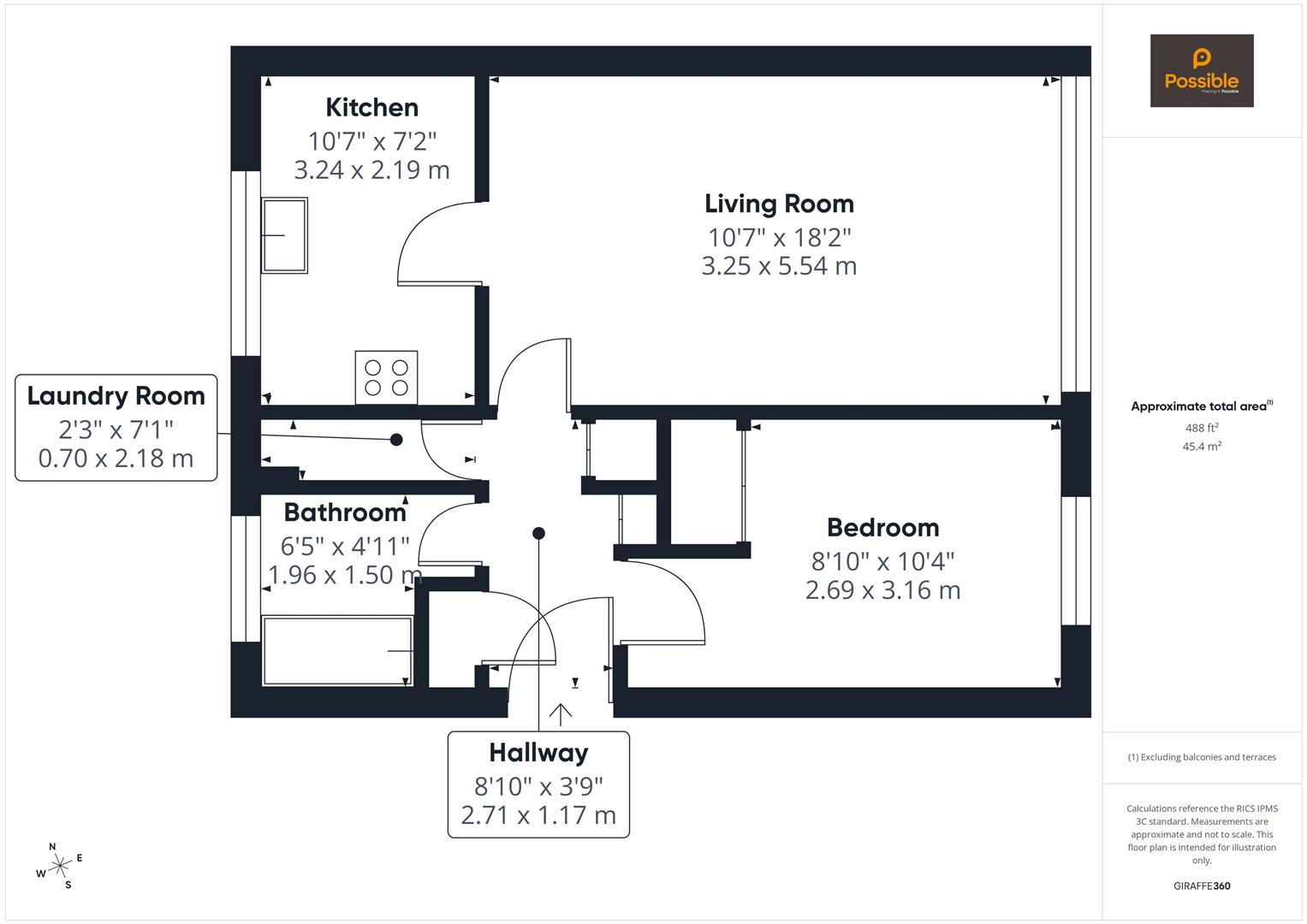 33, Cara Place, Perth floorplan