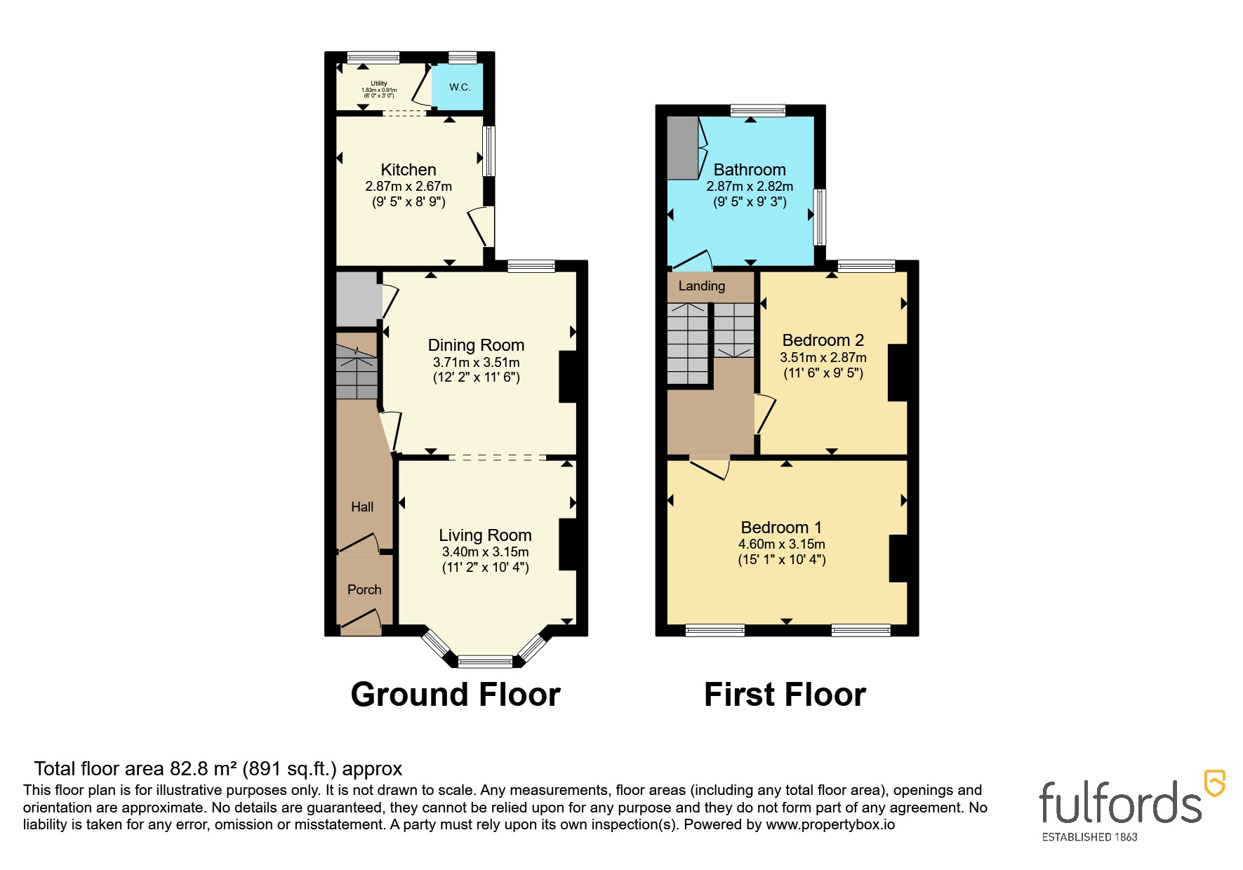 33, East Wonford Hill, Devon floorplan