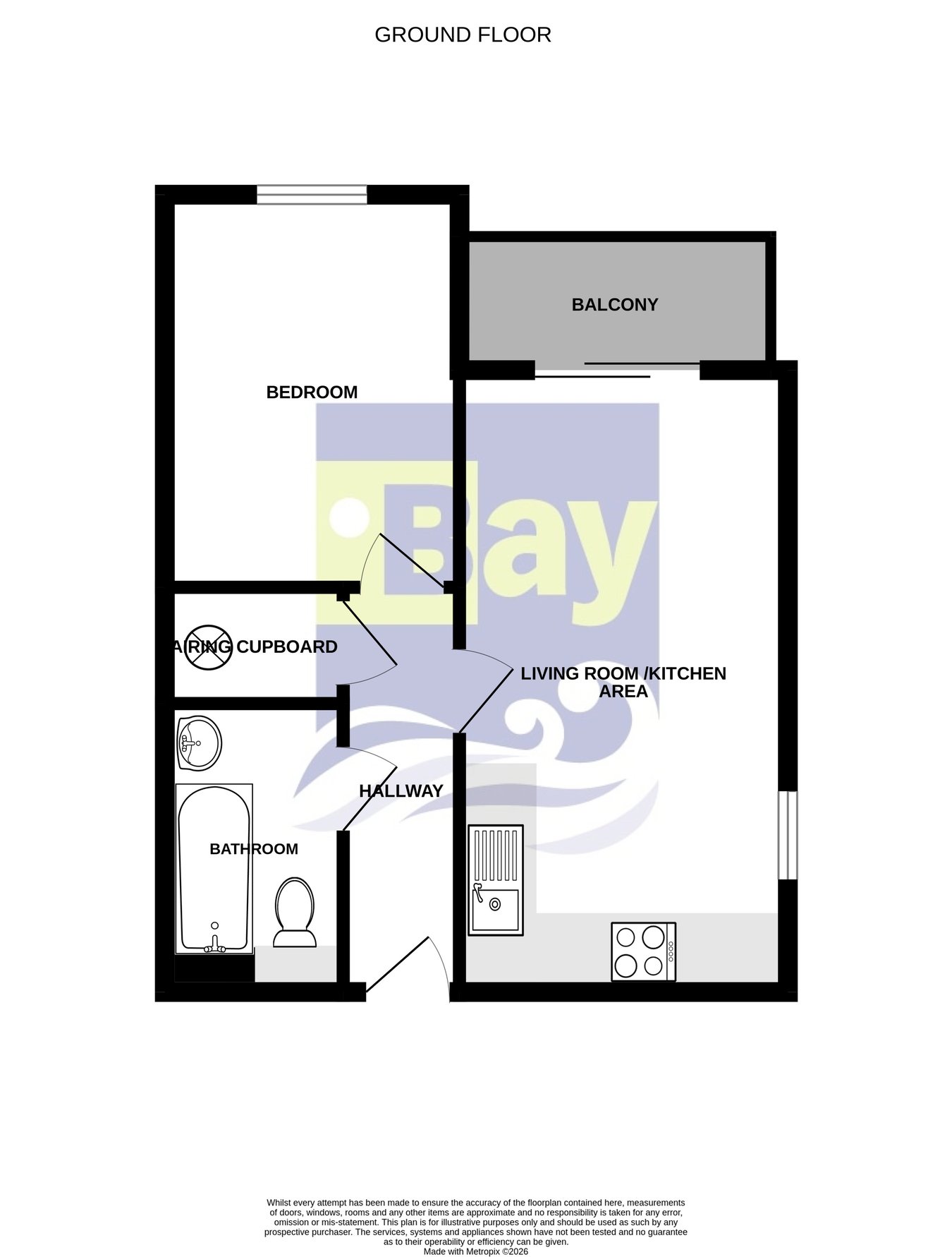 11 Royal Sovereign Apartments, Phoebe Road, Swansea floorplan