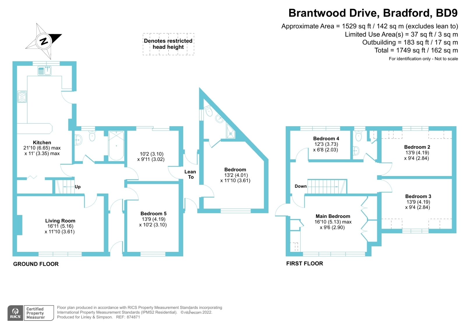 Brantwood Drive, Bradford, West Yorkshire, UK BD9, 4 bedroom detached