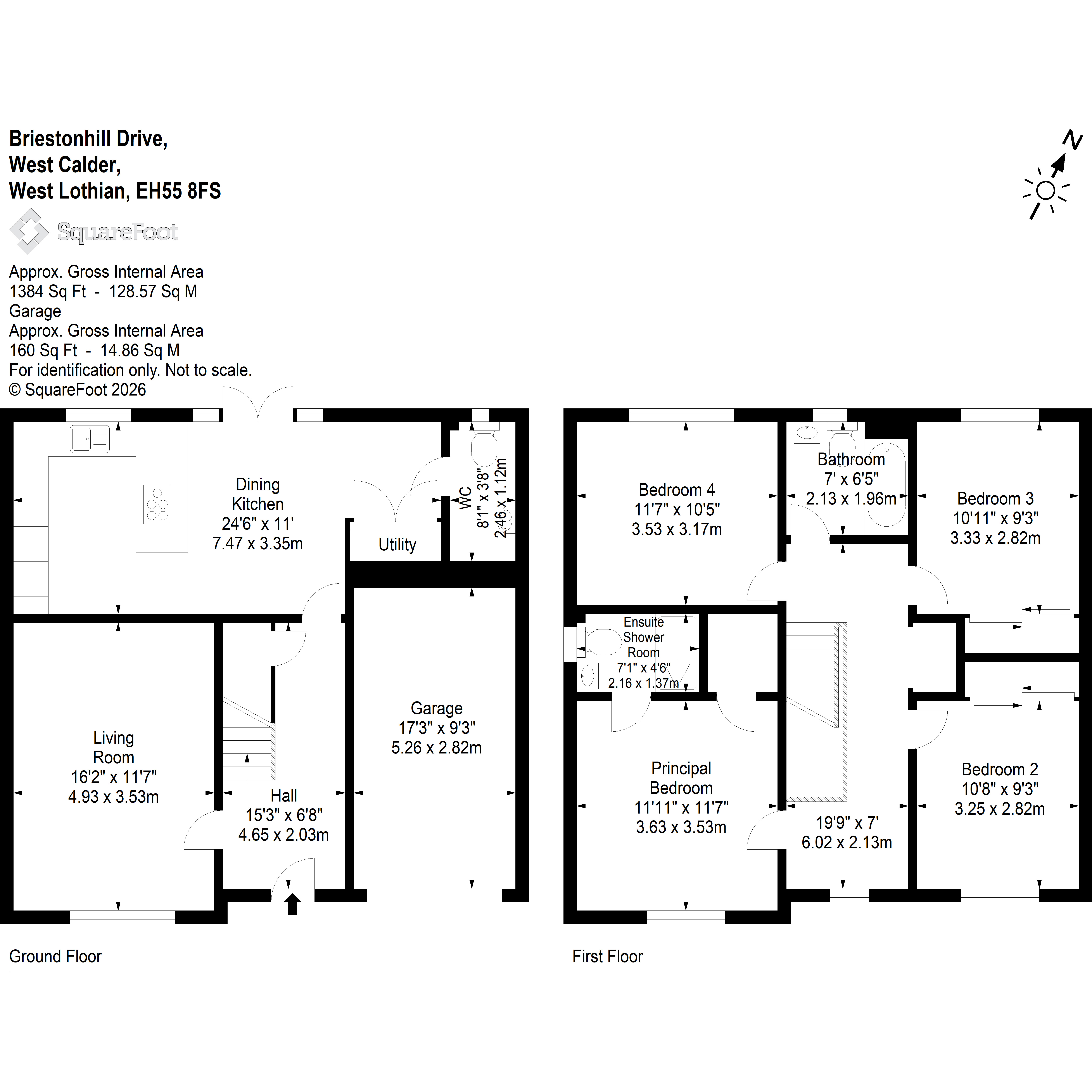 29, Briestonhill Drive, West Calder floorplan