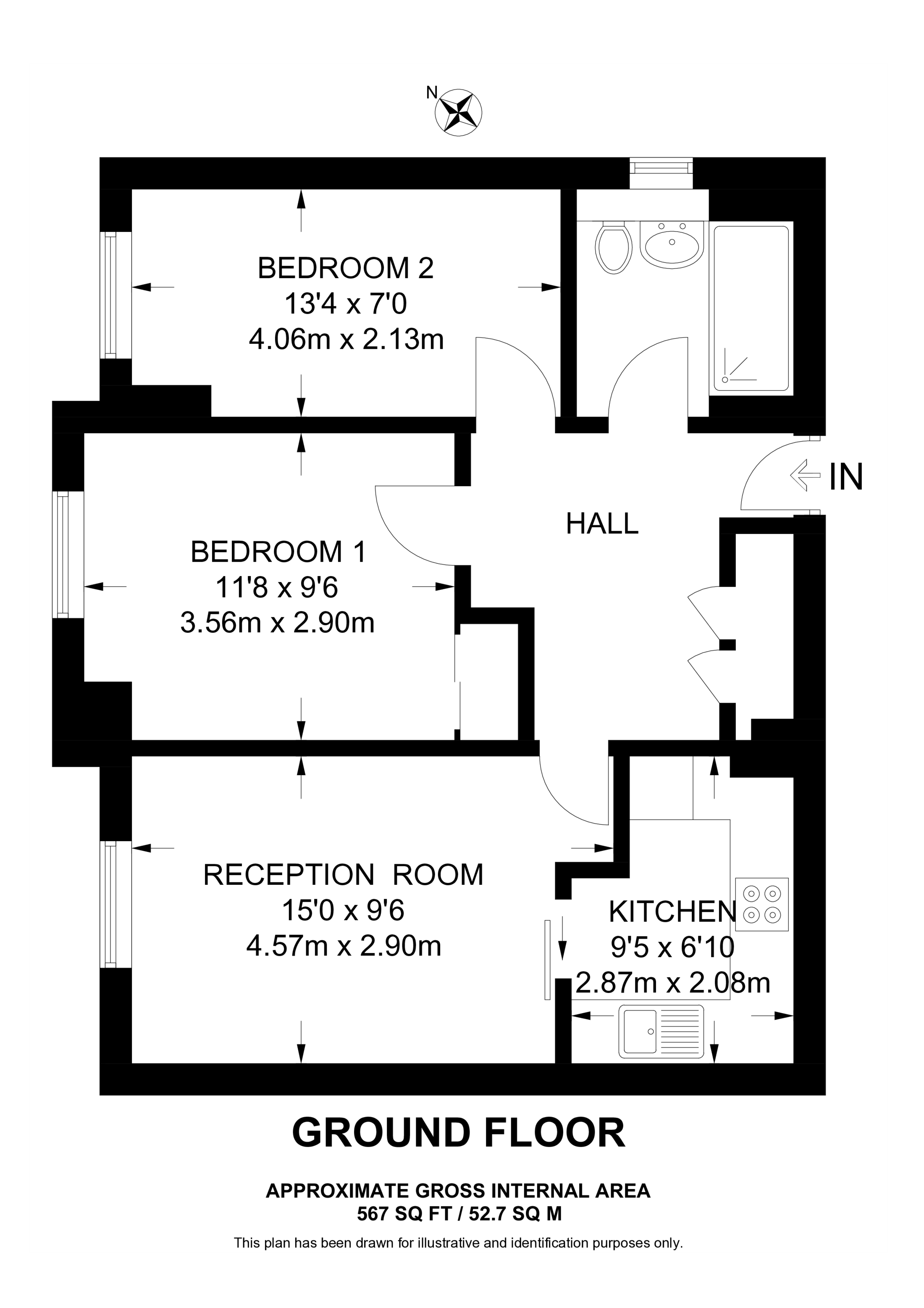 Harton Street, St Johns floorplan