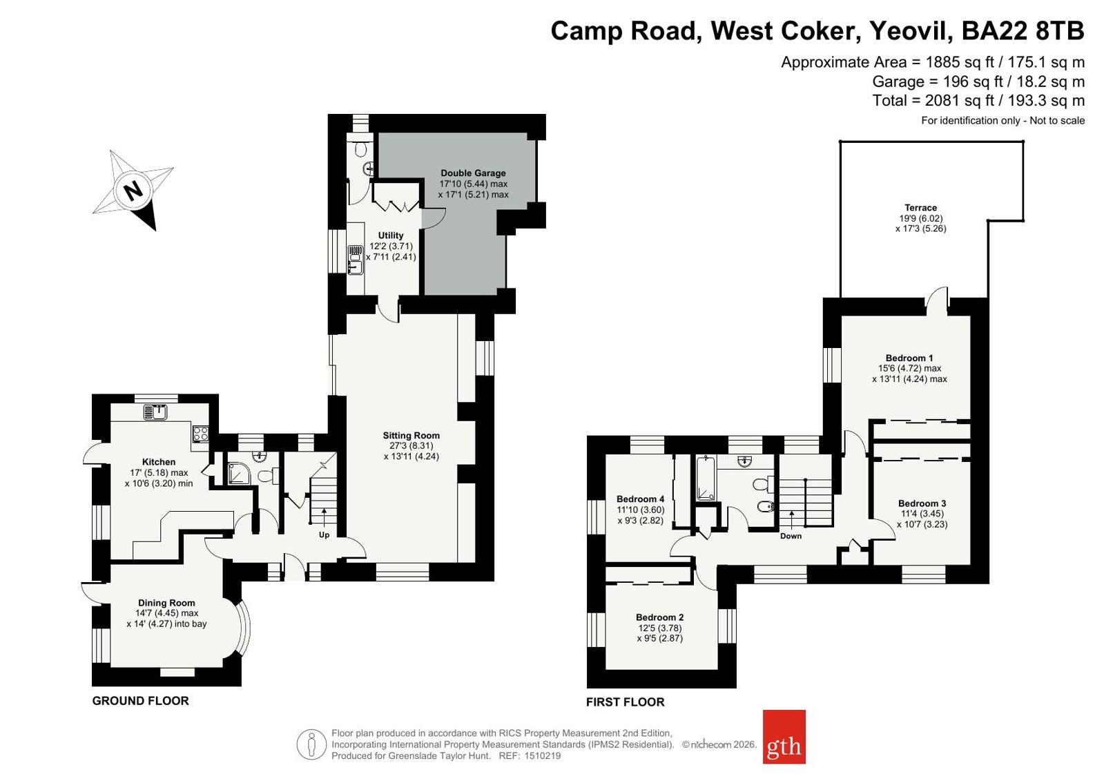 Narrobourne Cottage, 2, Camp Road, Yeovil floorplan