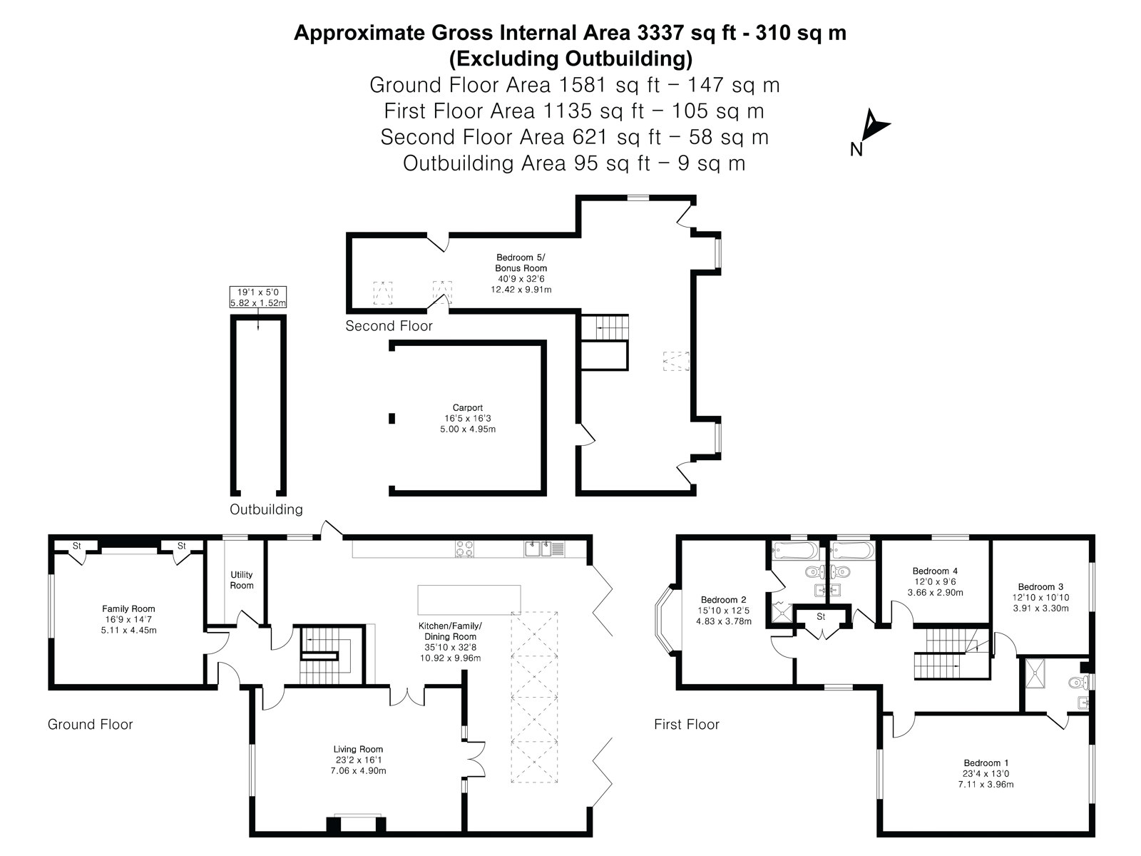 Beech Tree House,, Sheldons Lane, Hook floorplan