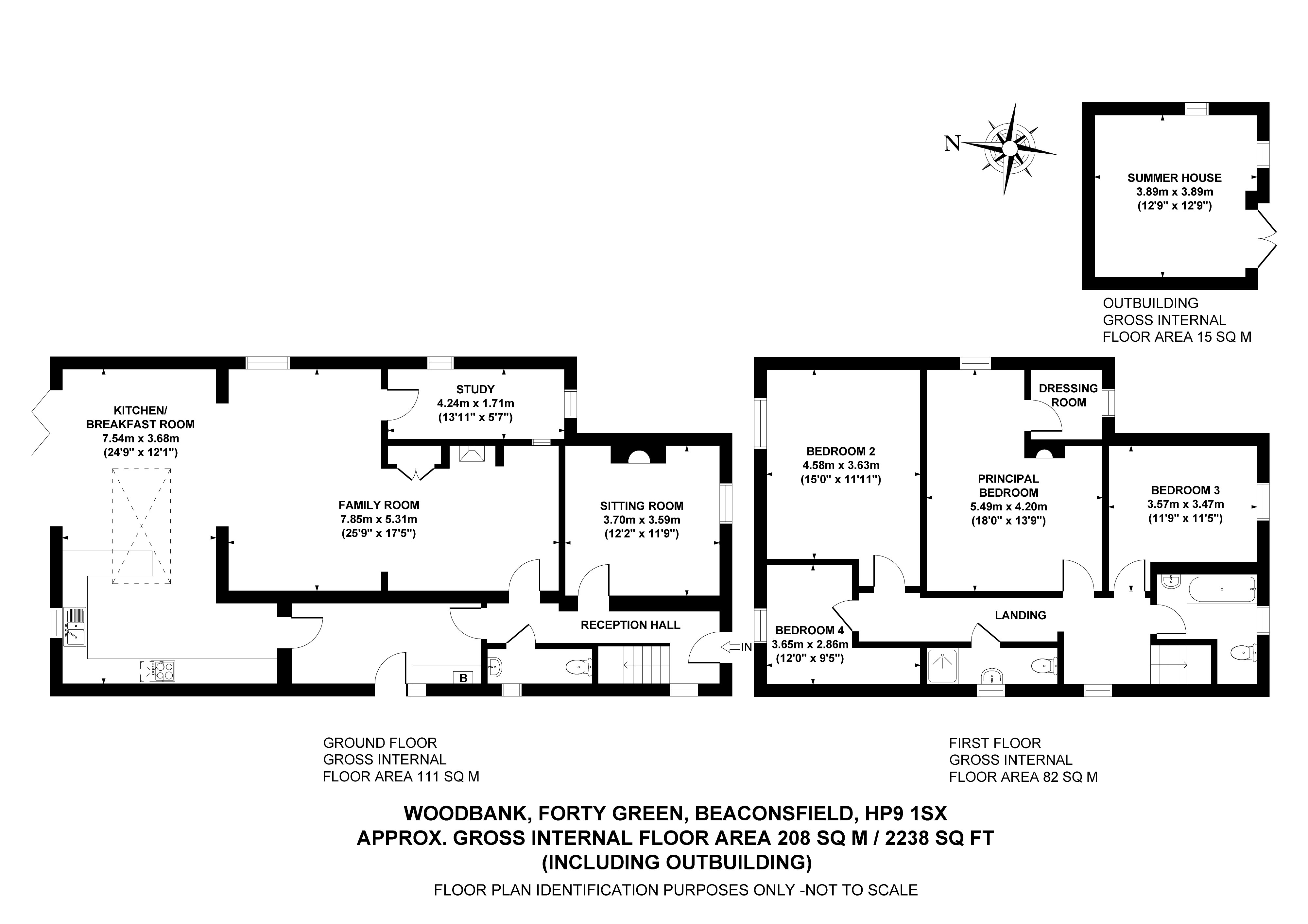 Woodbank,, Forty Green, Buckinghamshire floorplan