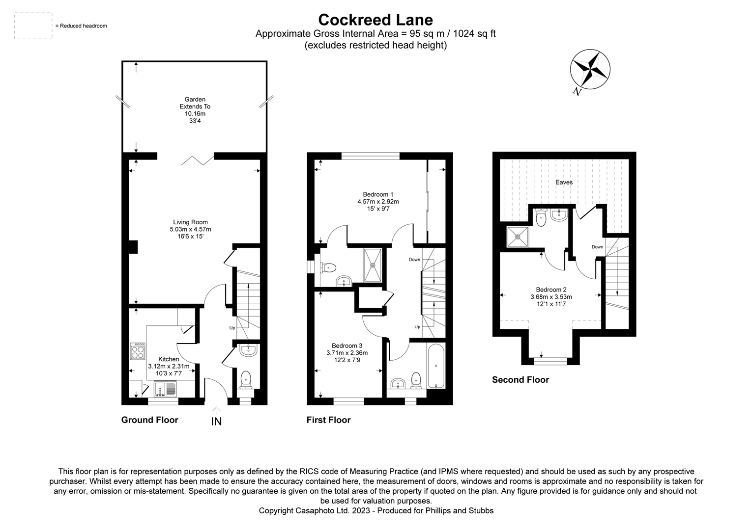 49, Cockreed Lane, New Romney floorplan