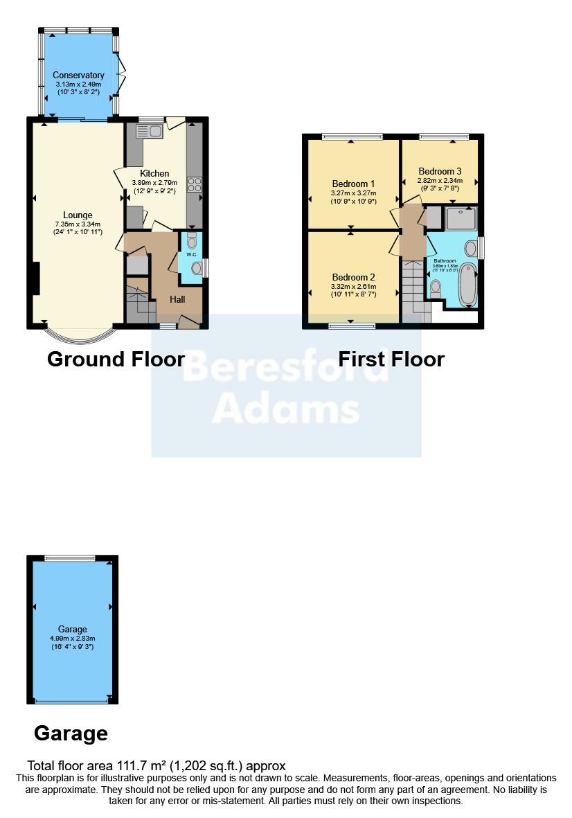 70, Top Llan Road, Colwyn Bay floorplan