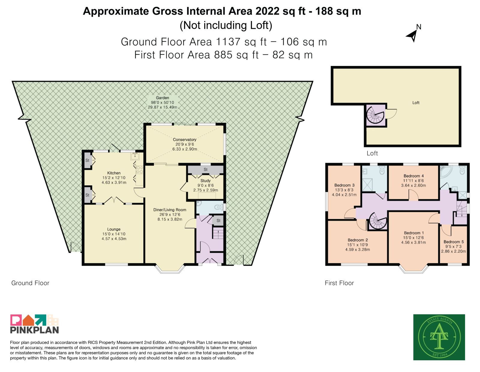75 Lincoln Avenue, London floorplan
