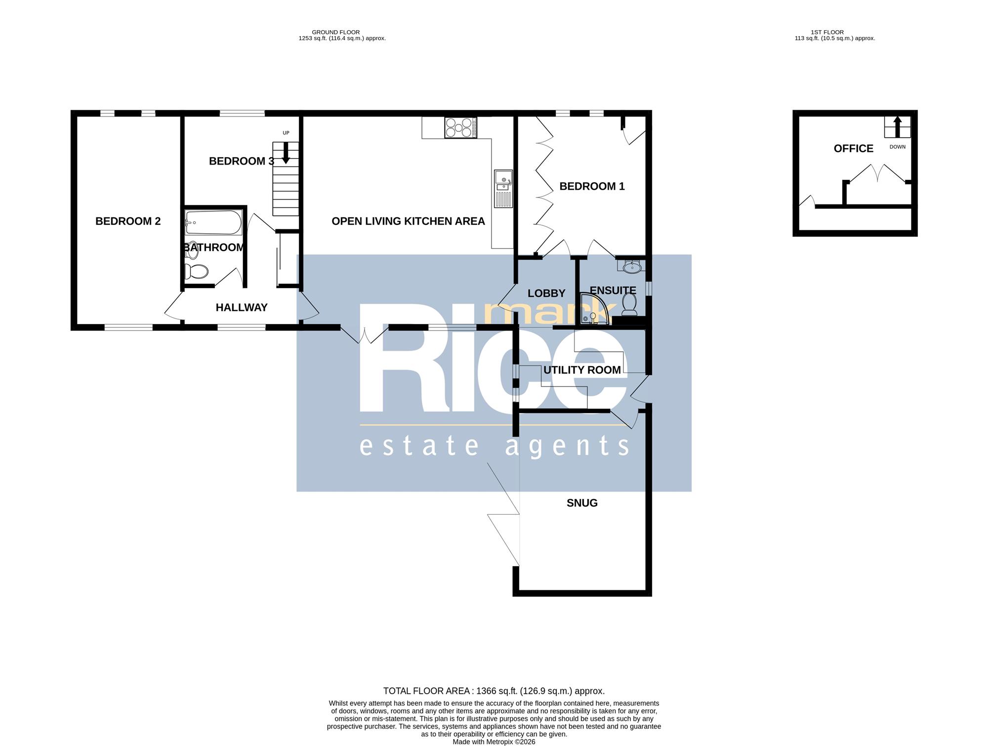 Waggoners Lodge, Kirkby La Thorpe floorplan