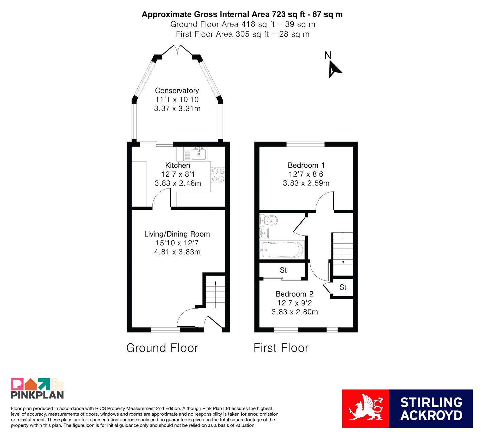 18, Coniston Court, Surrey floorplan