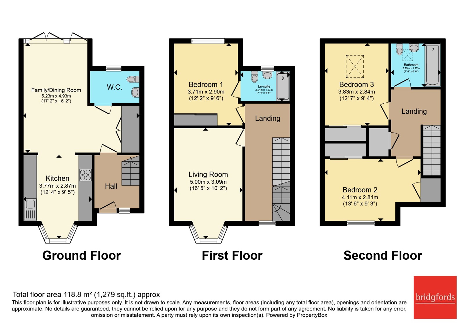 6, Elms Way, Yarm floorplan