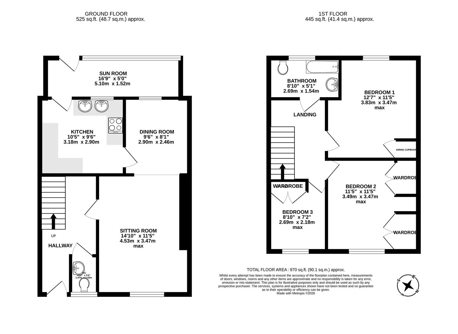 21, Duck Street, Dorchester floorplan