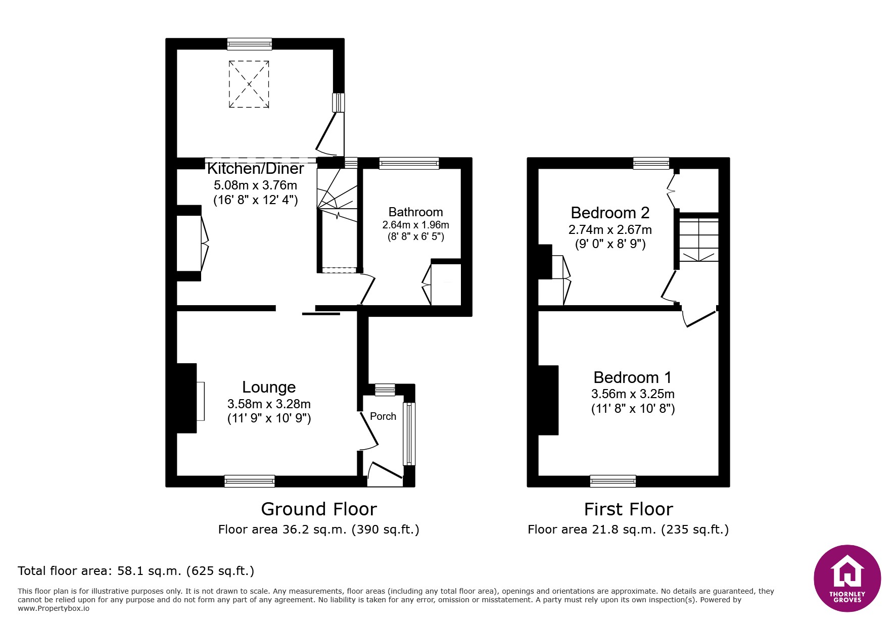 Church Road, Chester floorplan
