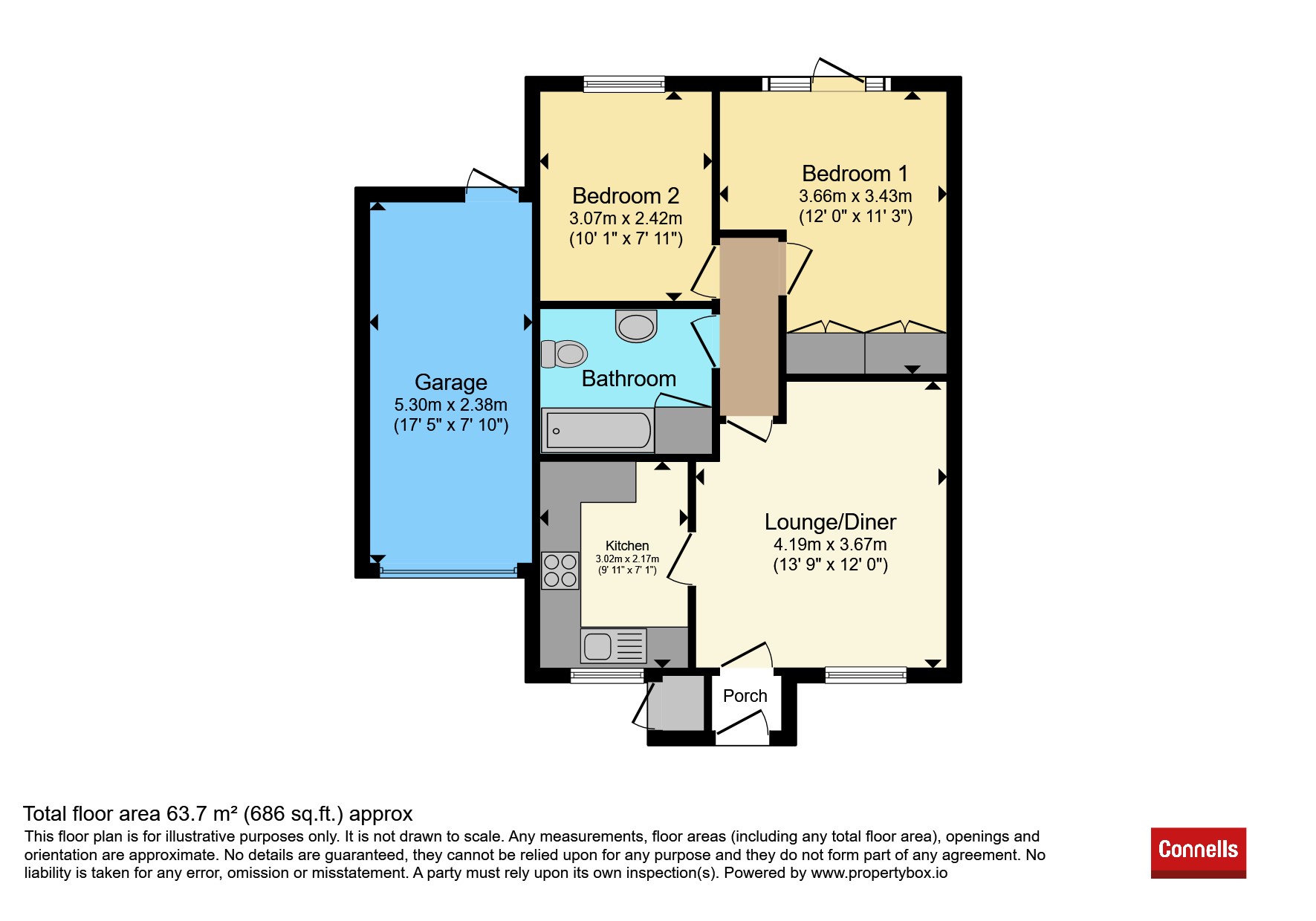 9, Grovebury Gardens, St. Albans floorplan