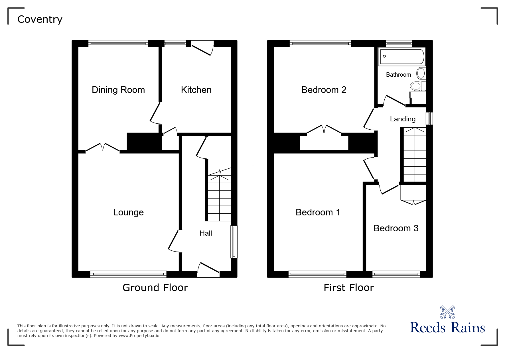 Sewall Highway, Coventry floorplan