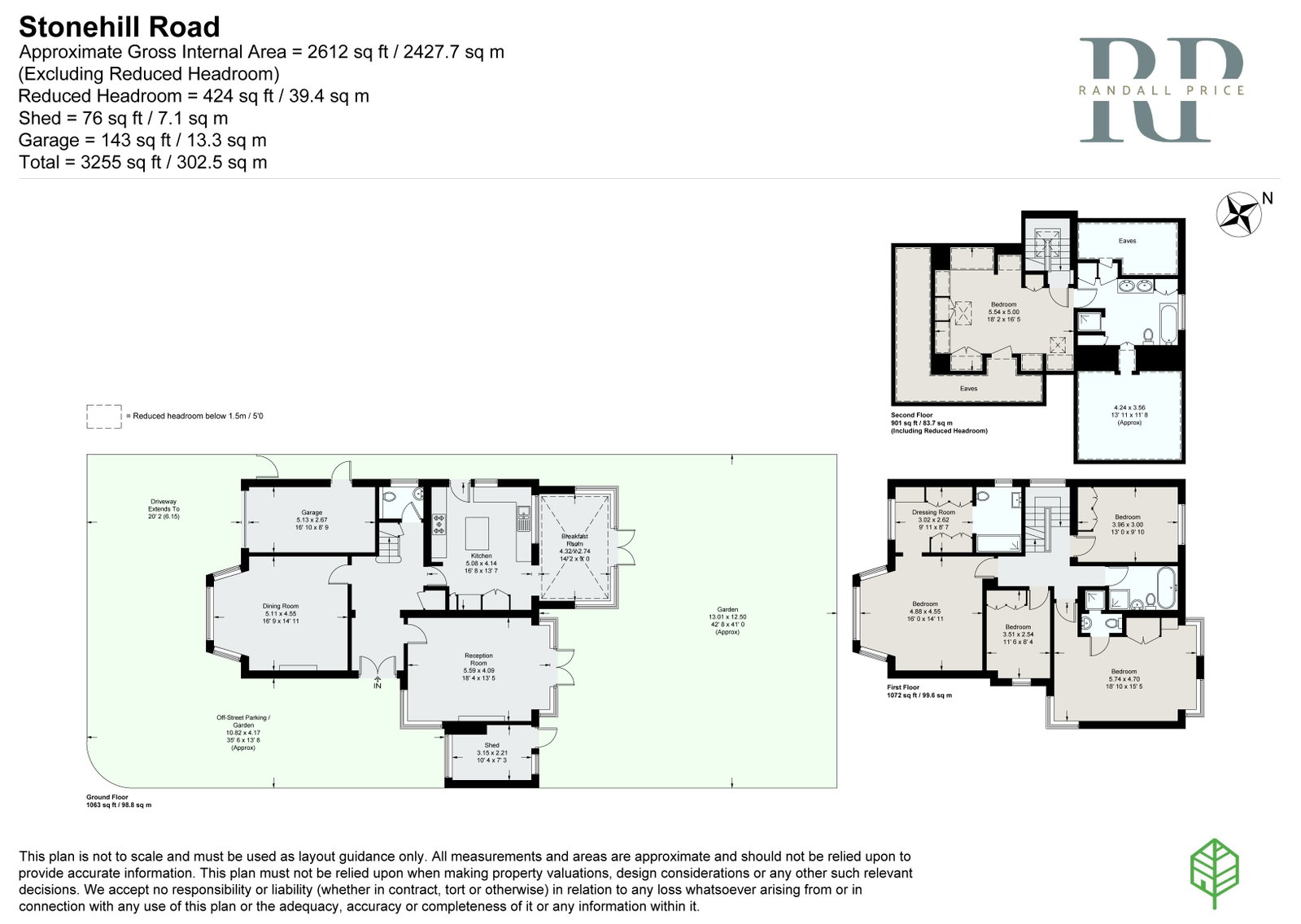 41, Stonehill Road, London floorplan