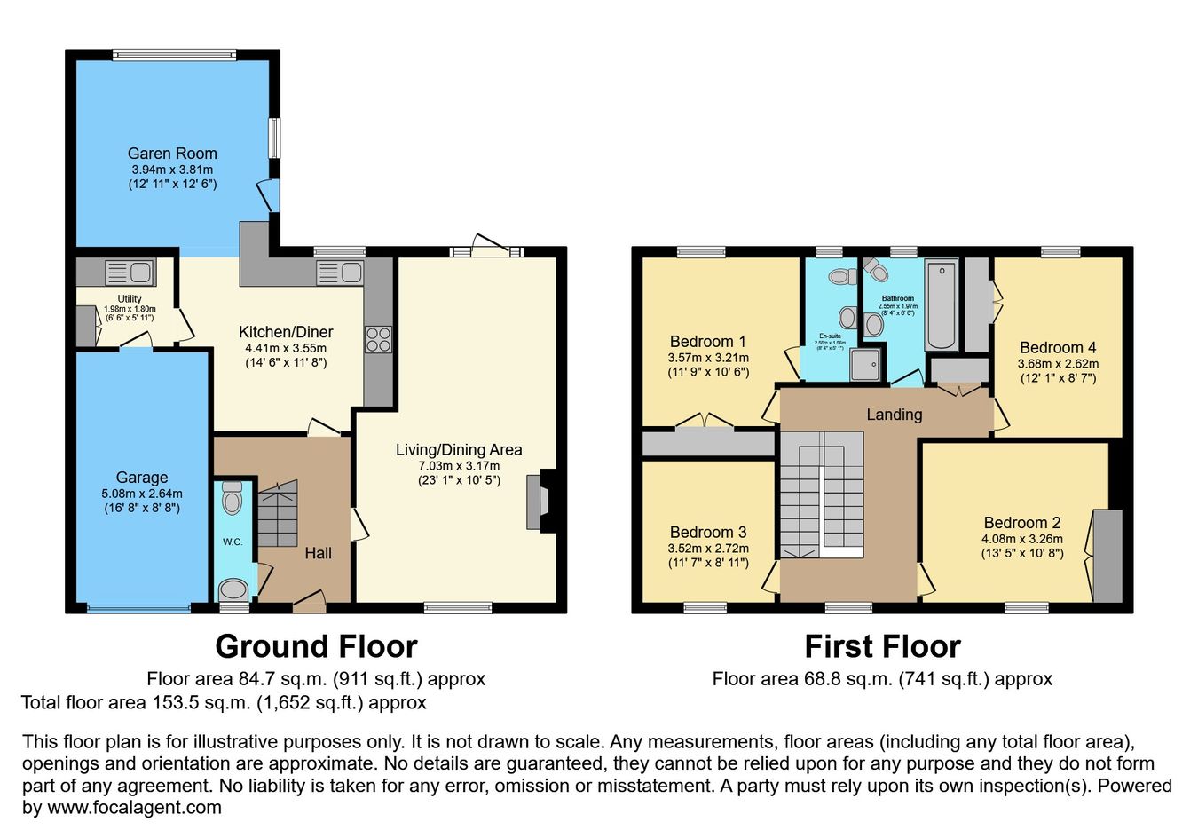 4, Middle Farm, Barnard Castle floorplan