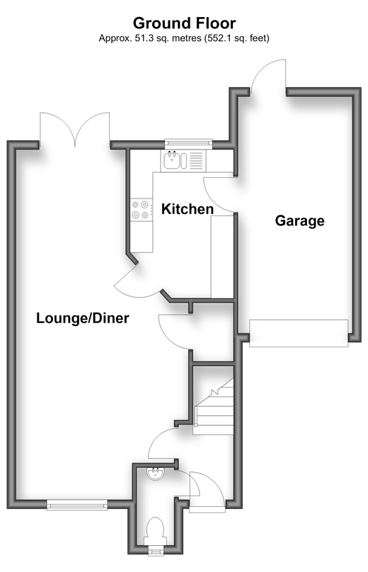 Fern Drive, Havant floorplan