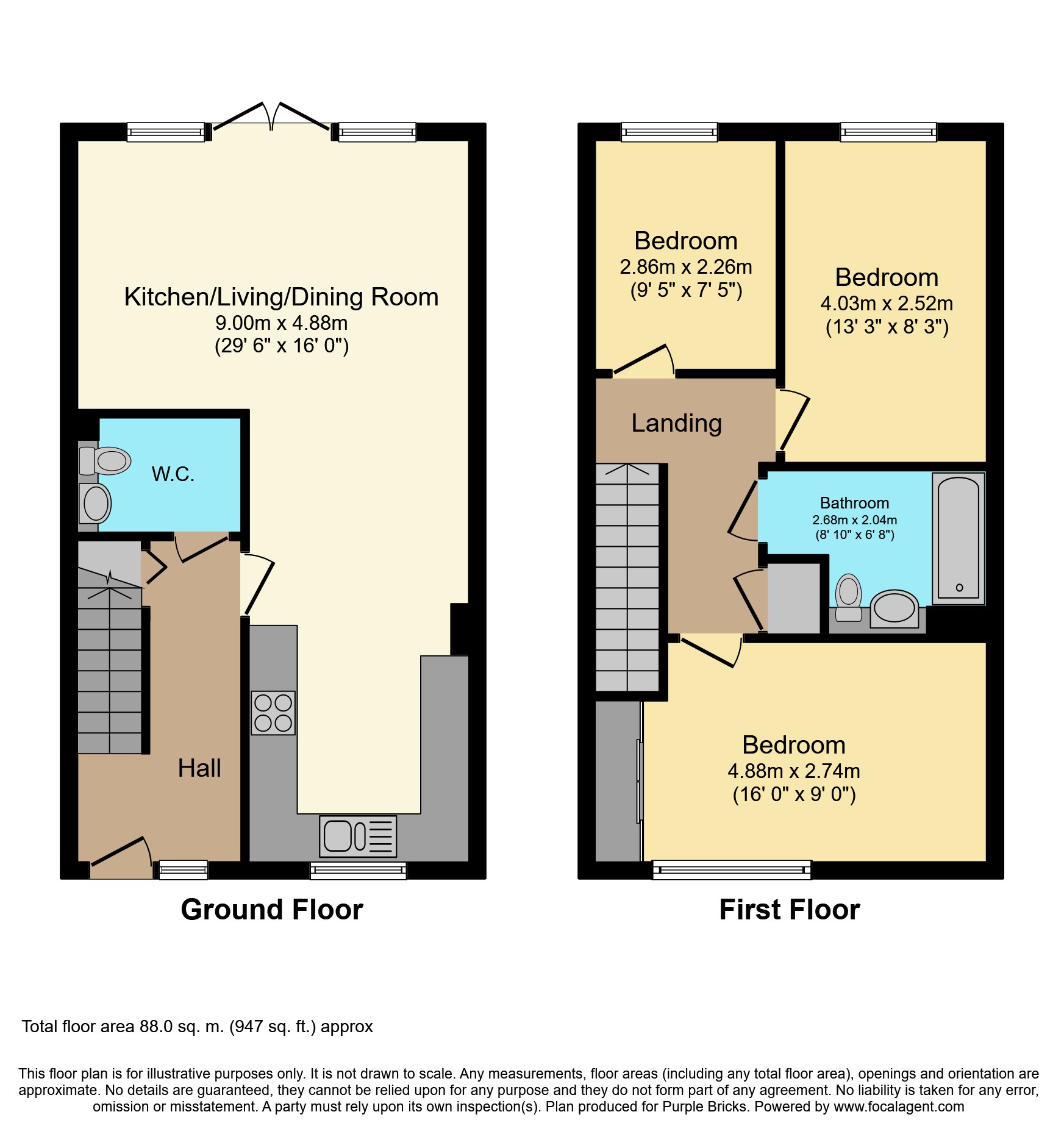 3 Bedrooms Terraced house for sale in Charlock Close, Romford RM3