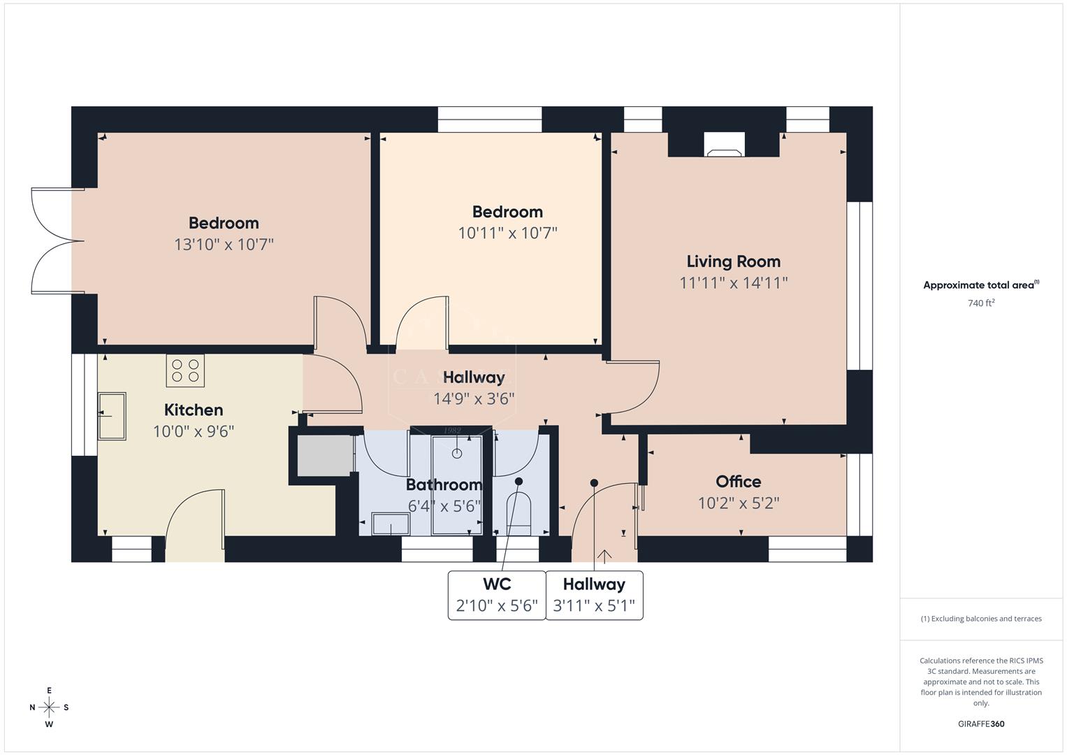 29, King Richard Road, Hinckley floorplan