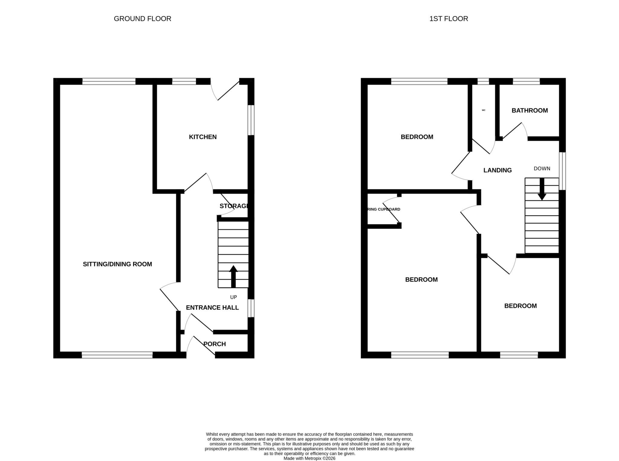 64, Aylesbury Avenue, Eastbourne floorplan