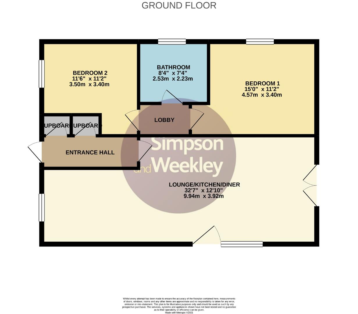 92A, Farndish Road, Irchester floorplan
