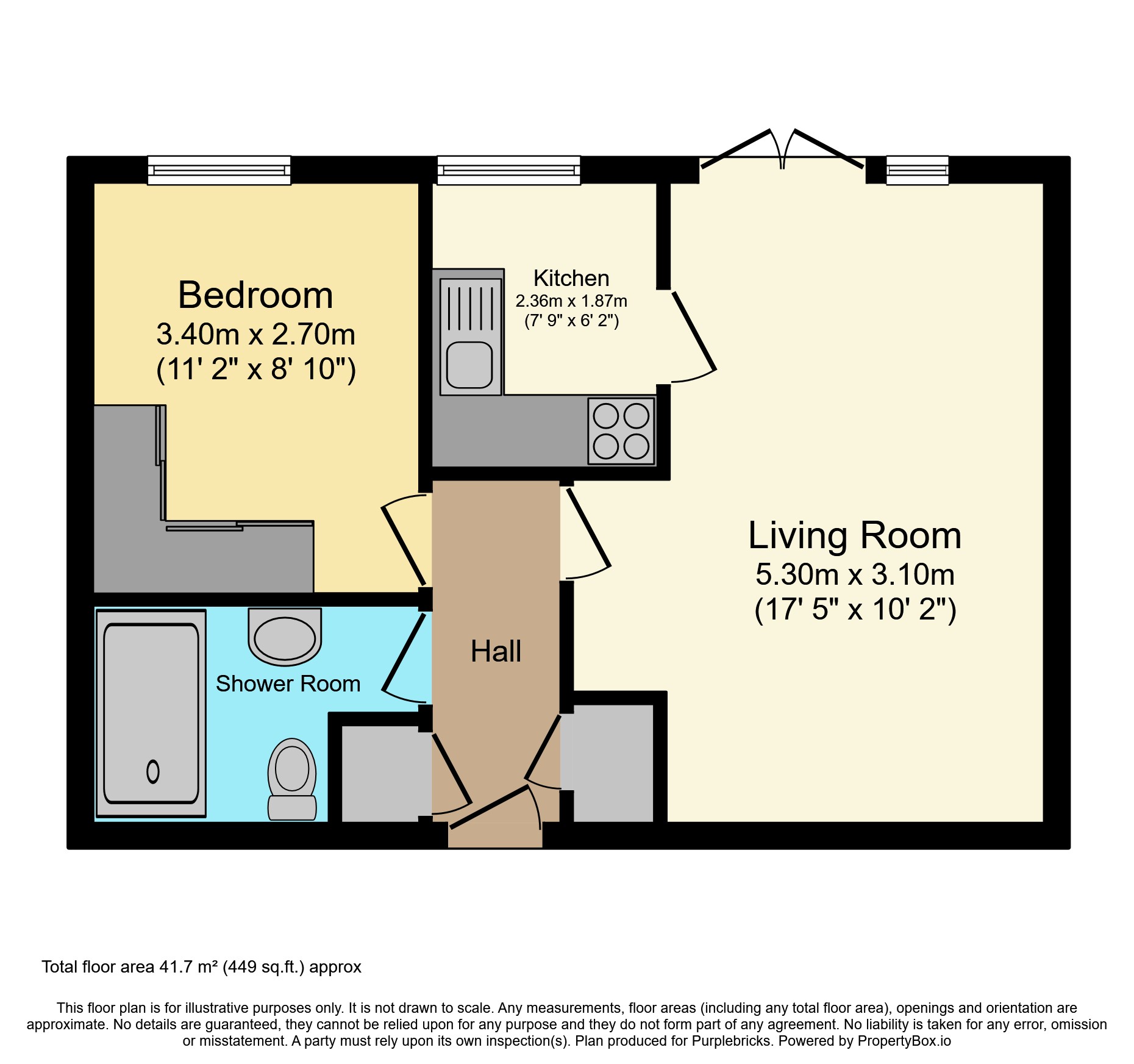 6 Aspley Court, Woburn Road, Woburn Sands, Milton Keynes floorplan
