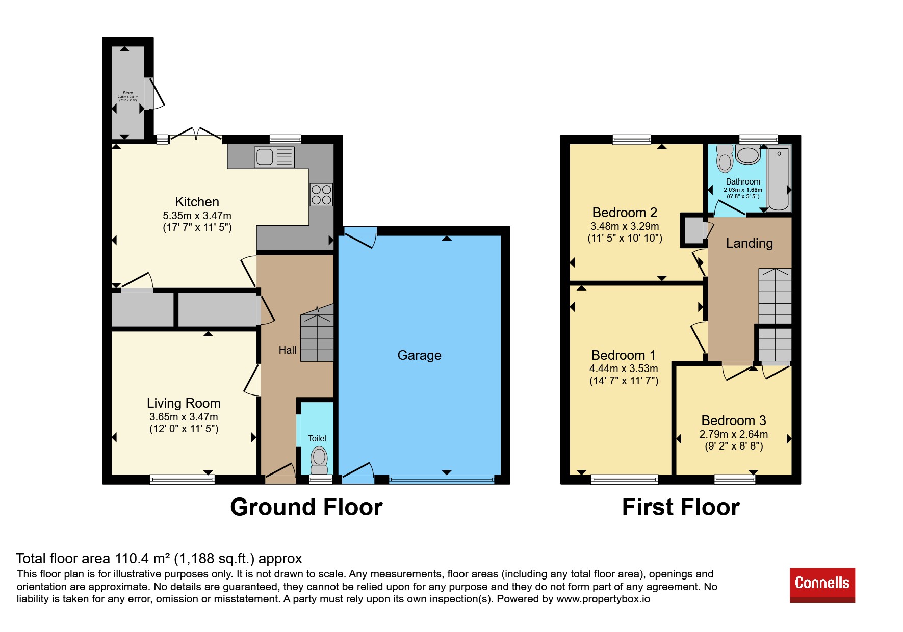 129, Edendale Road, Melton Mowbray floorplan