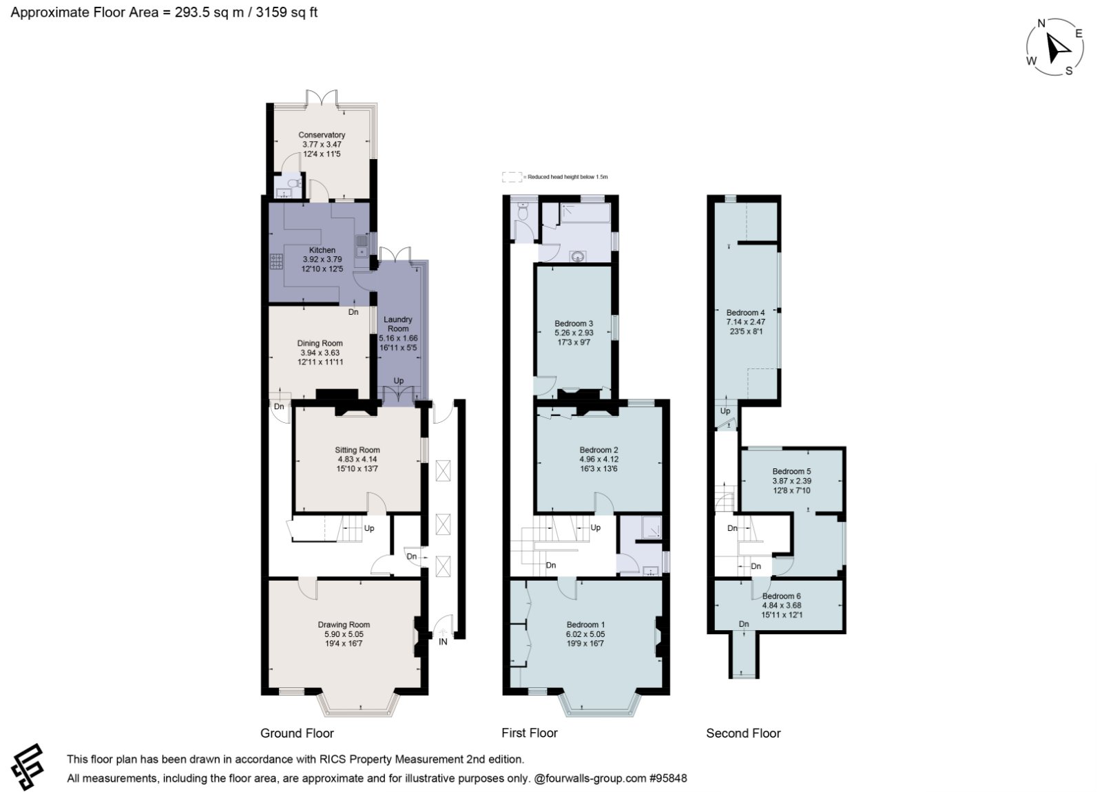 72, Queens Road, Gloucestershire floorplan
