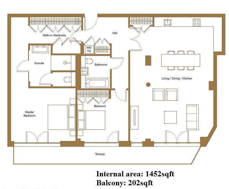 2 Bedrooms Flat to rent in Victoria Street, London SW1H