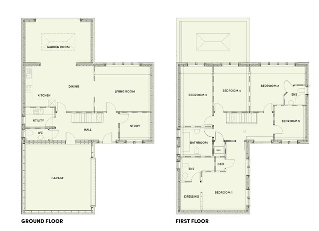 Plot 14, The Celadon, Bluebell Meadows, Netherthong floorplan