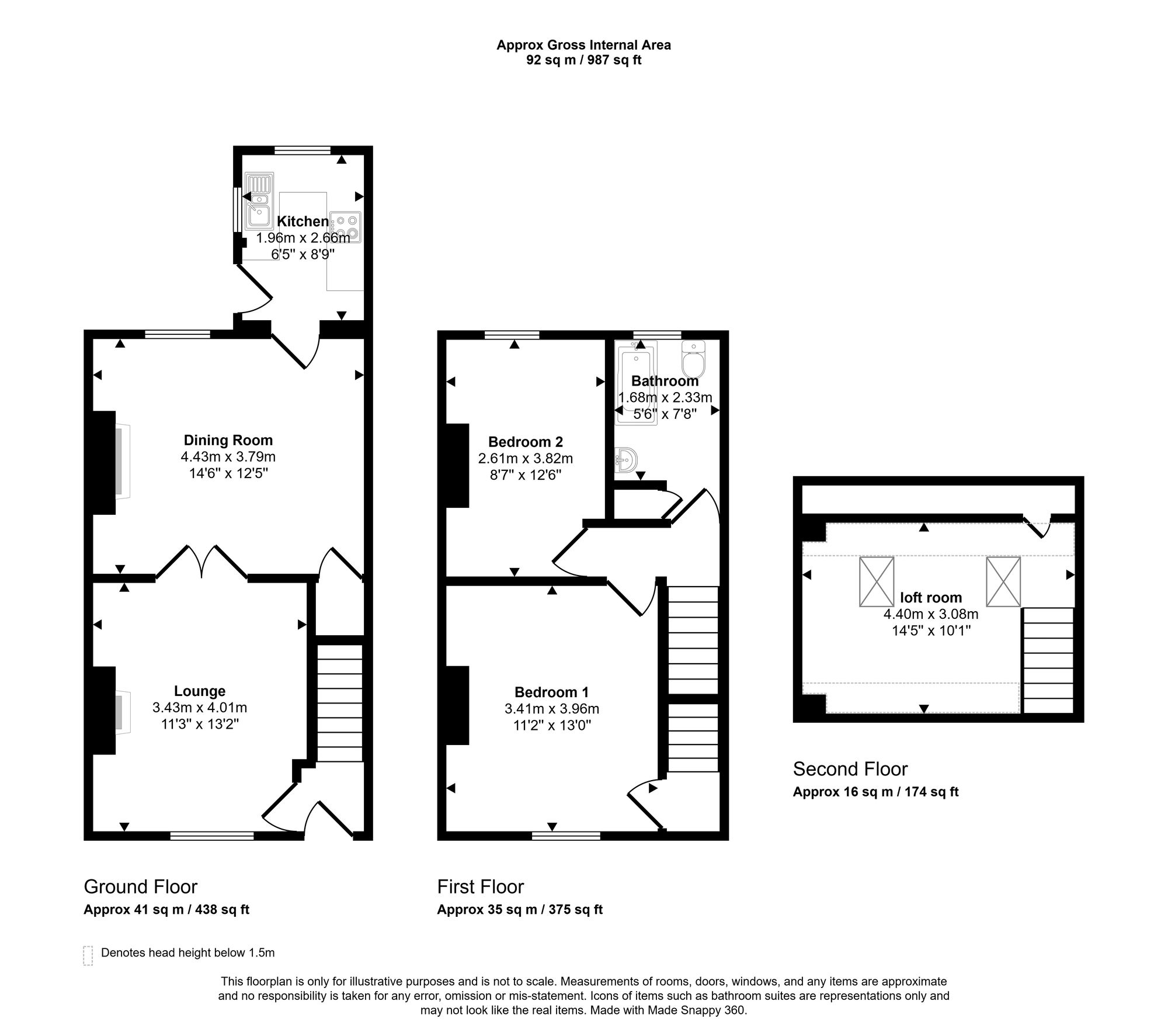 31 Church Lane, Wigan floorplan