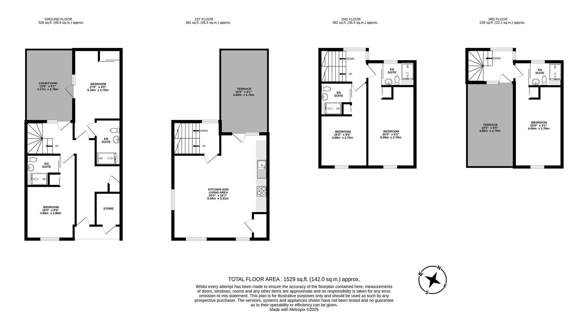 30, Sudbury Street, Netherthorpe floorplan