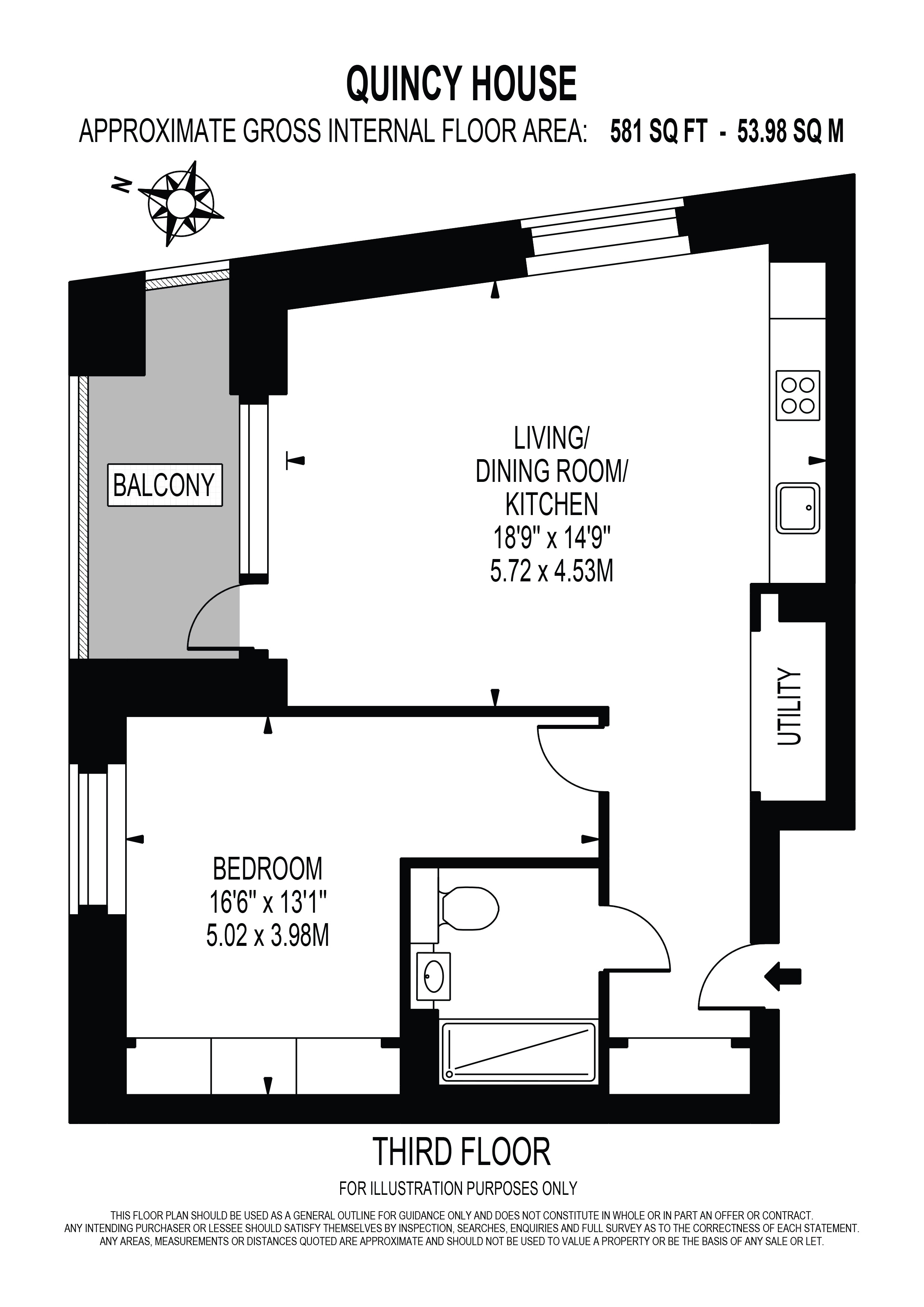 E.A.03.06 Quincy House, The Brentford Project, Brentford floorplan