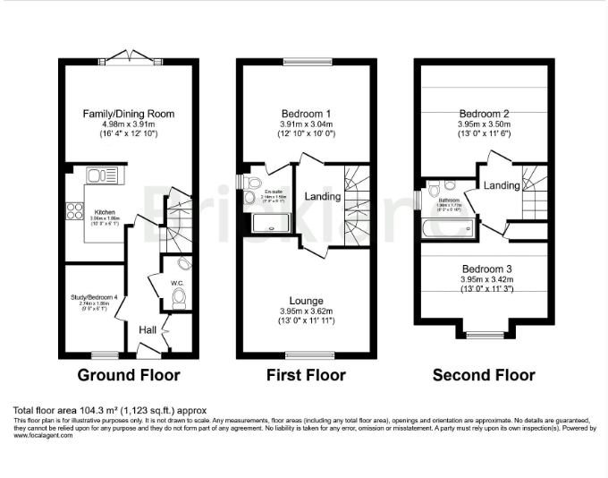 1, Peterborough floorplan